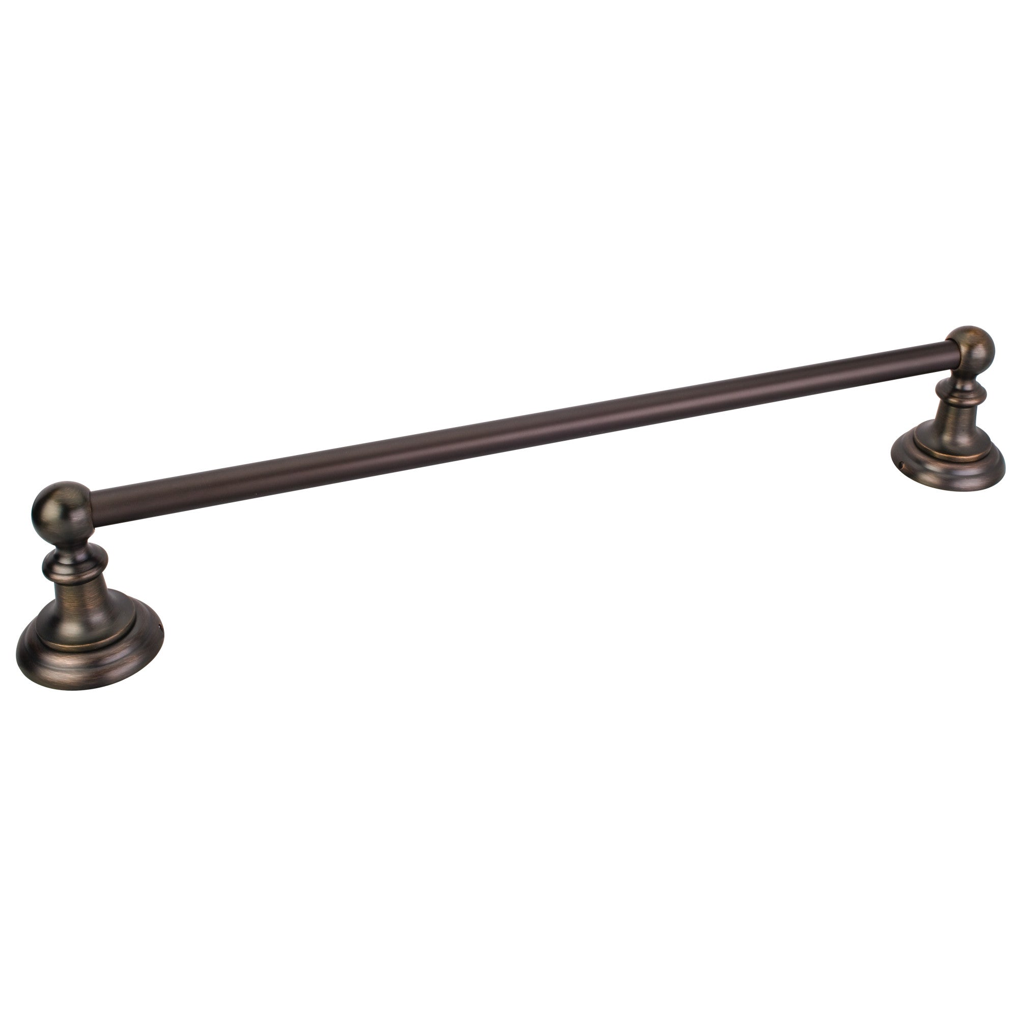 Fairview Brushed Oil Rubbed Bronze 24" Single Towel Bar - Retail Packaged