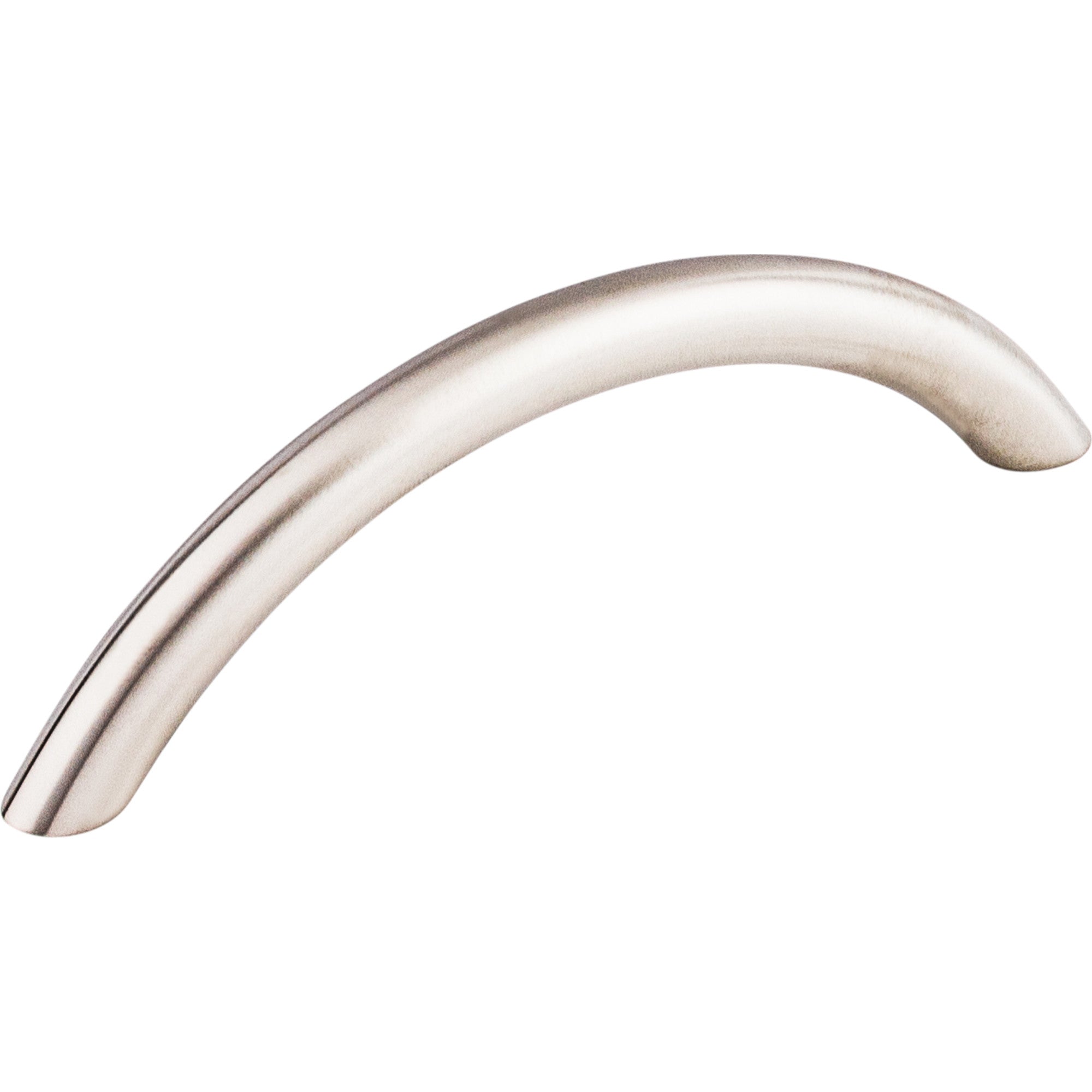 Solid Bowed 3 3/4" Center to Center Bar Pull - Stainless Steel