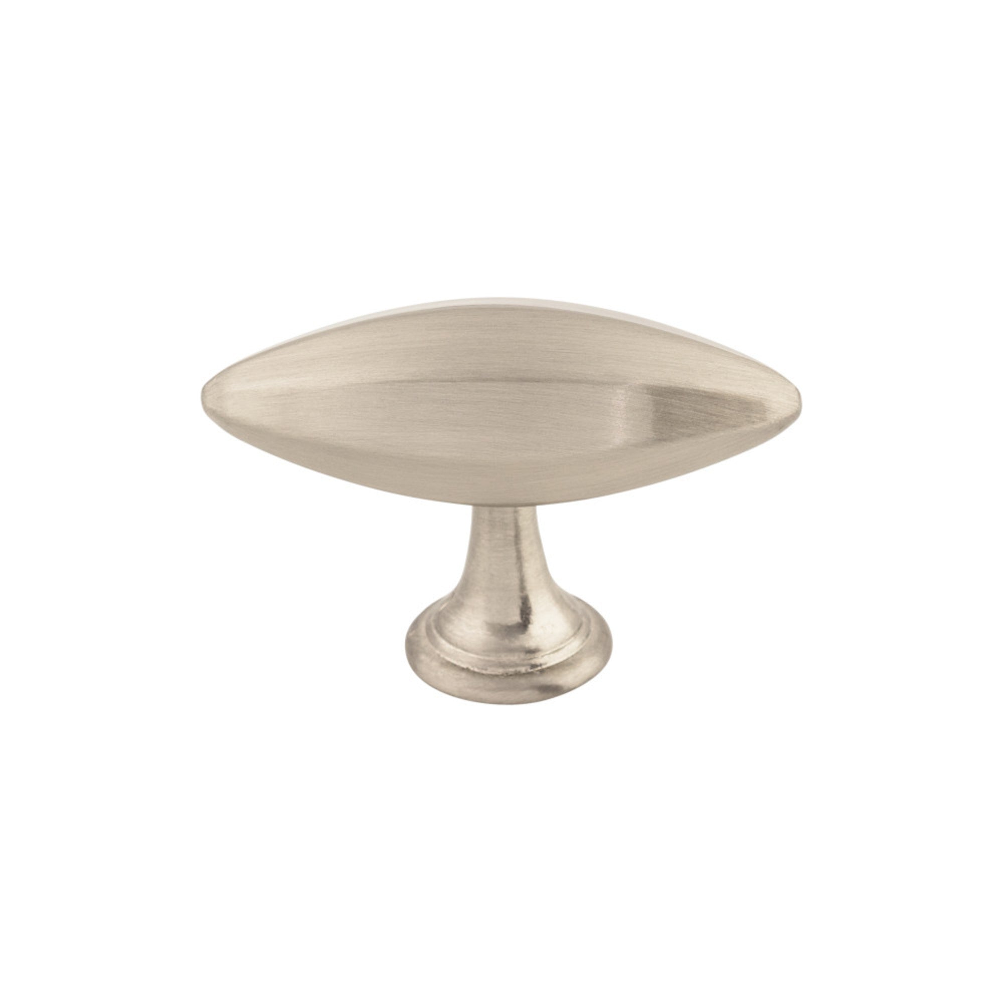 Chareau 1 15/16" Length Bar Knob - Brushed Satin Nickel
