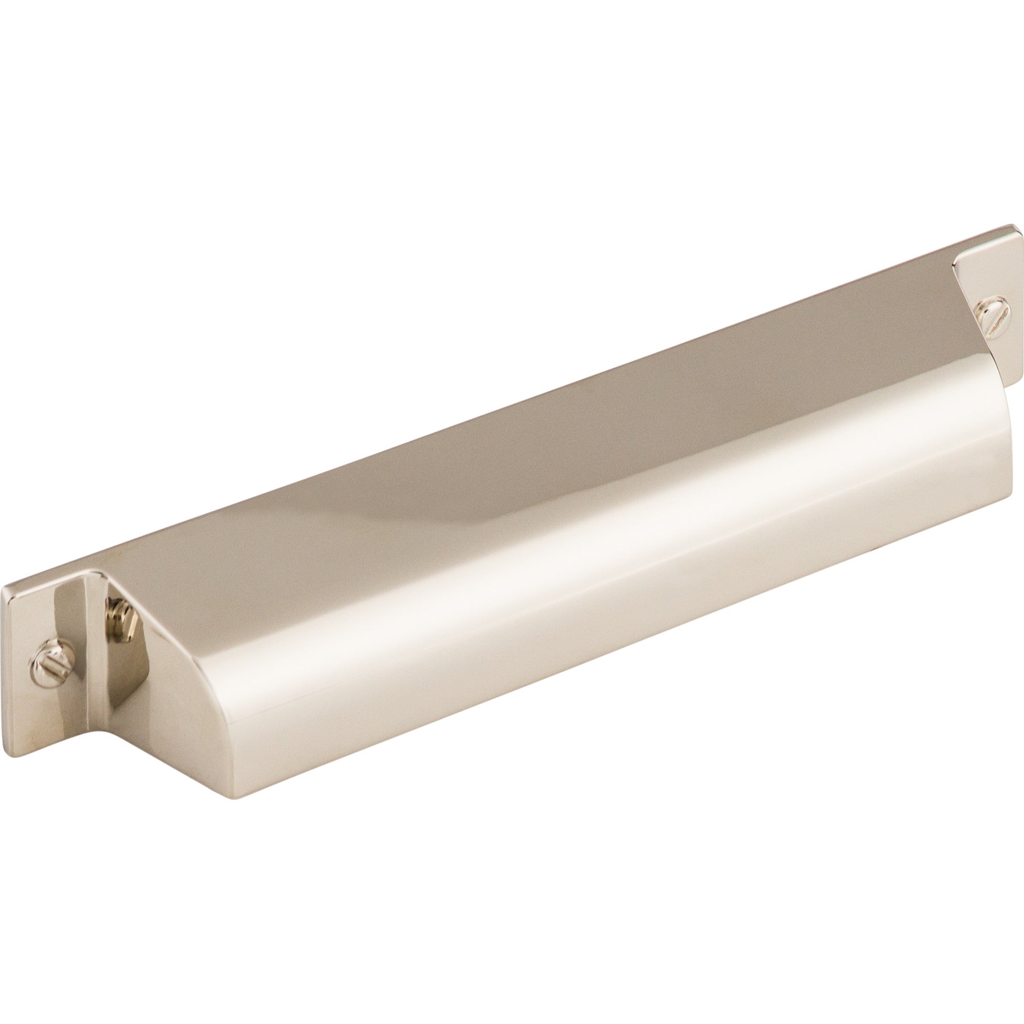 Channing 5" Center to Center Cup/Bin Pull - Polished Nickel