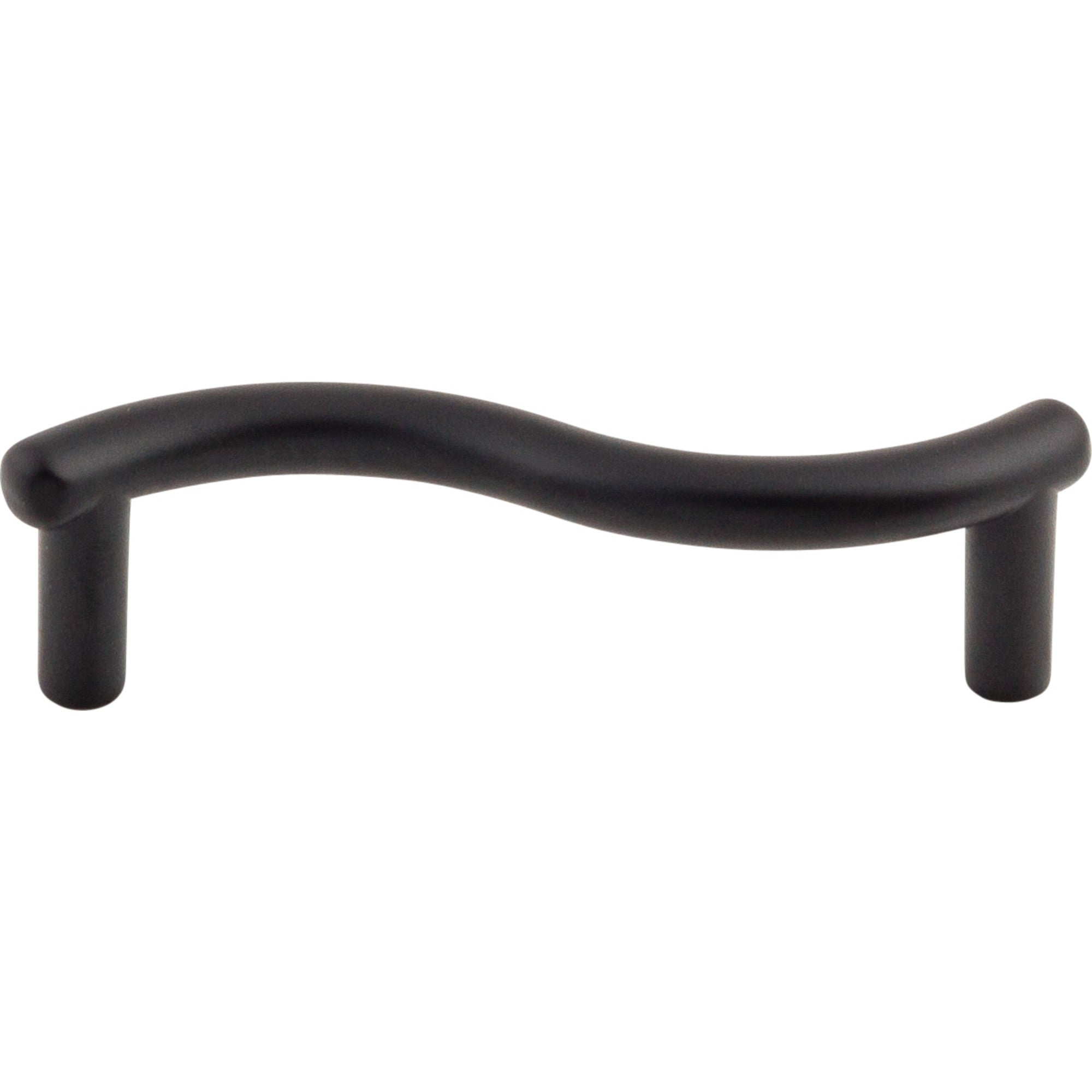 Spiral 3" Center to Center Bar Pull - Flat Black