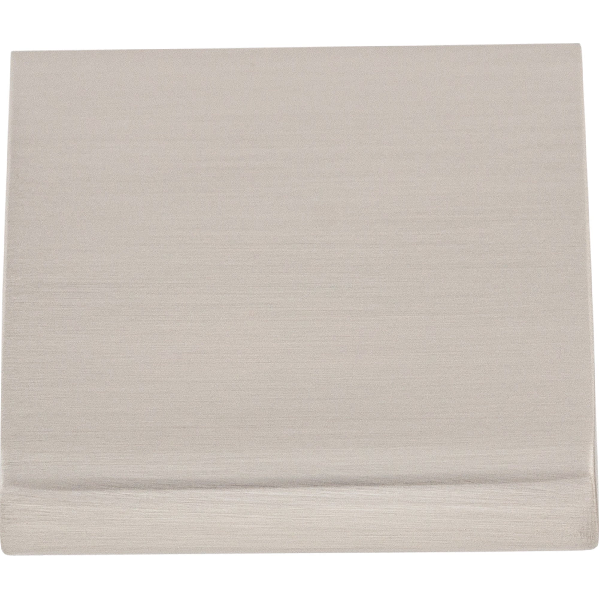 Europa 5/8" Center to Center Finger Pull - Brushed Satin Nickel