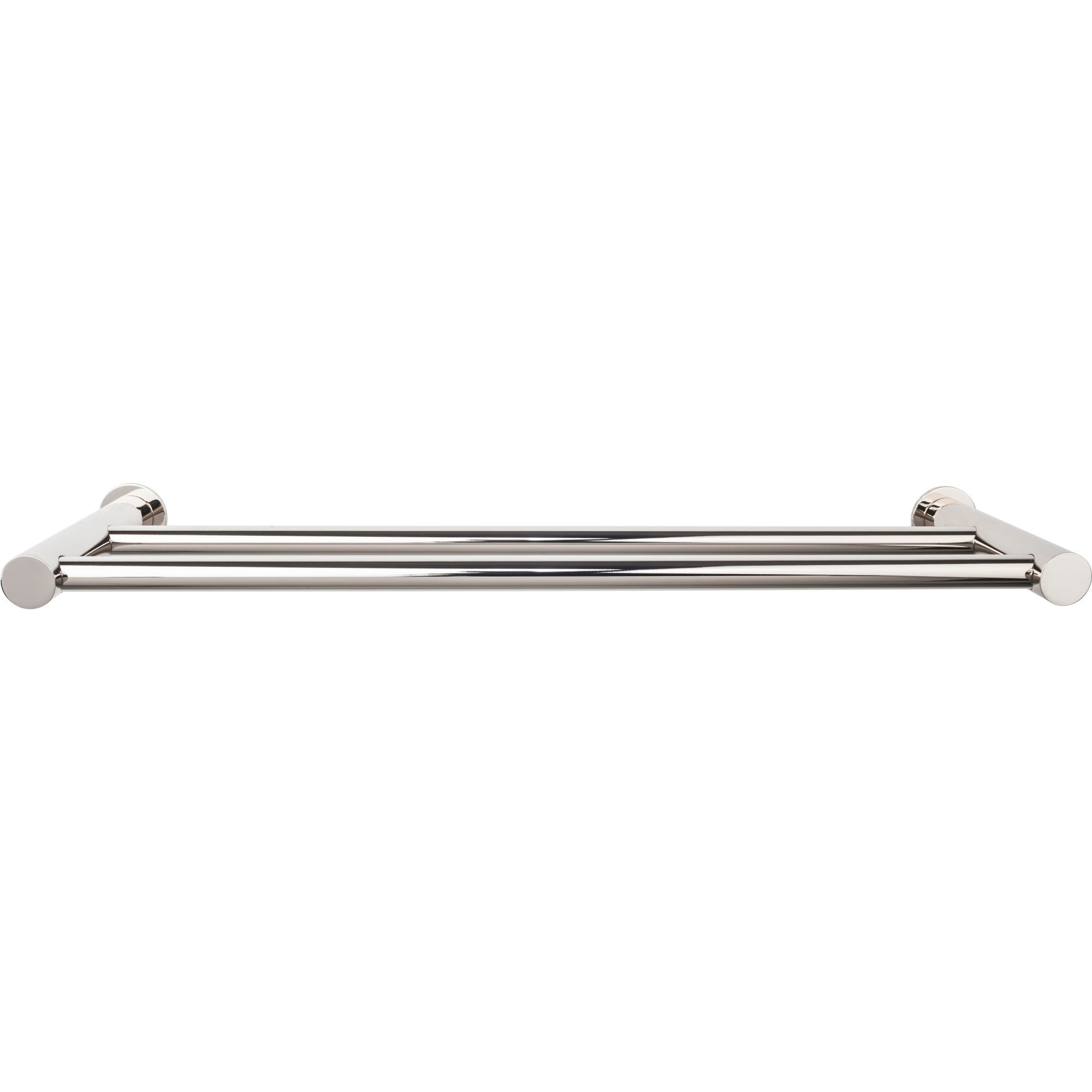 TOP BATH (R) Hopewell Bath Double 19 1/2" Wall Mounted  Towel Bar - Polished Nickel