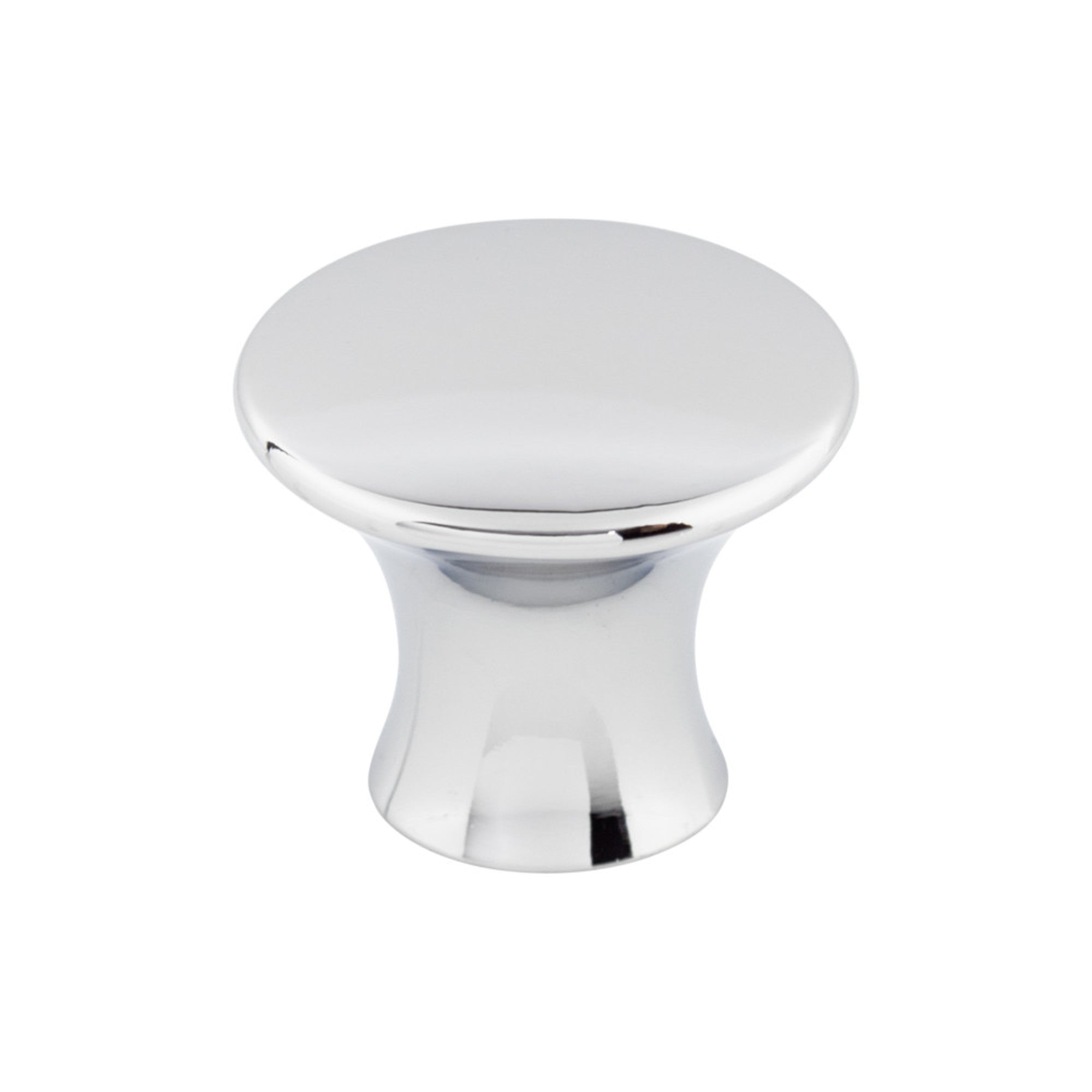 Oculus 1 5/16" Diameter Round Knob - Polished Chrome