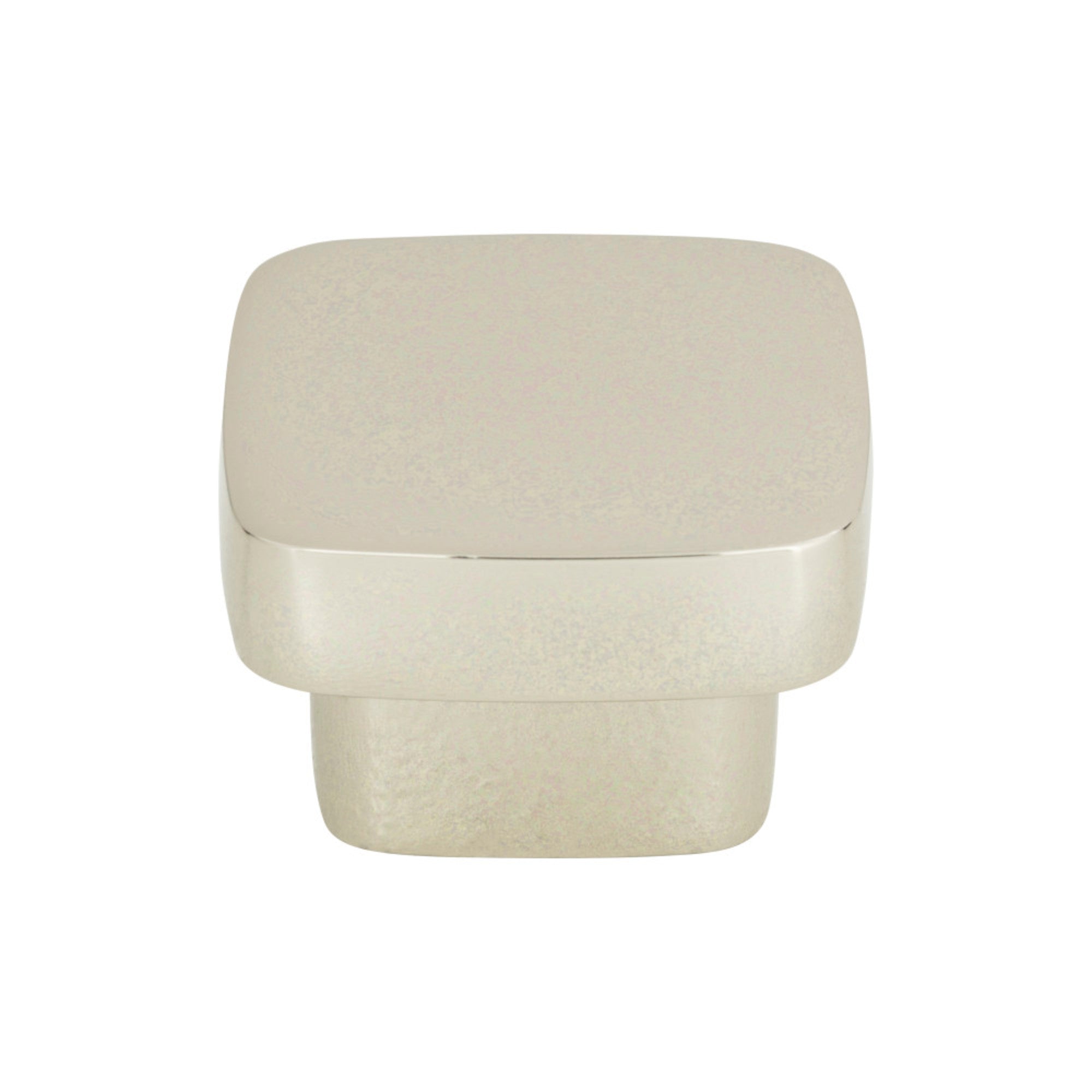 Chunky Knobs Square Knob - Polished Nickel