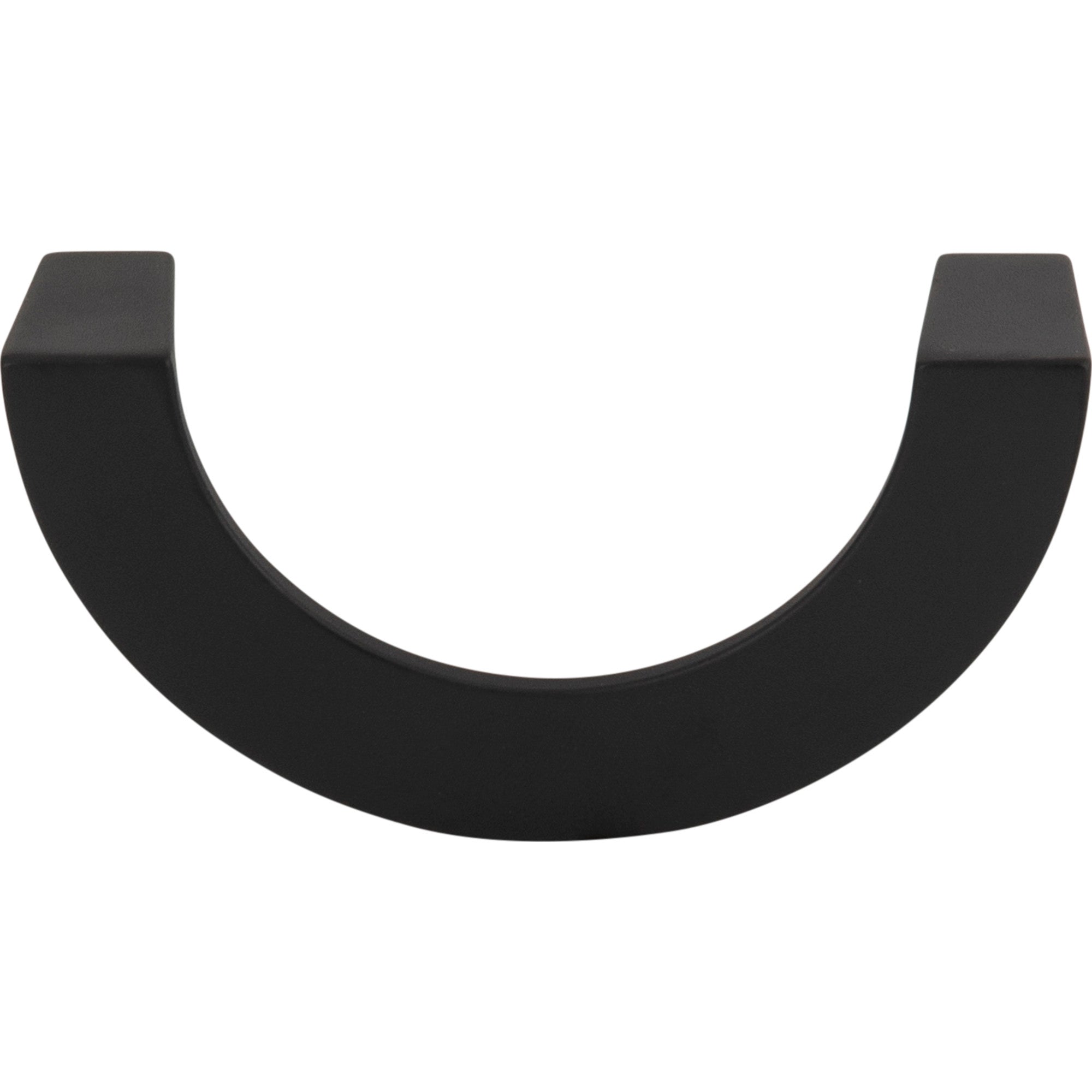 Roundabout Drop Handle - Matte Black