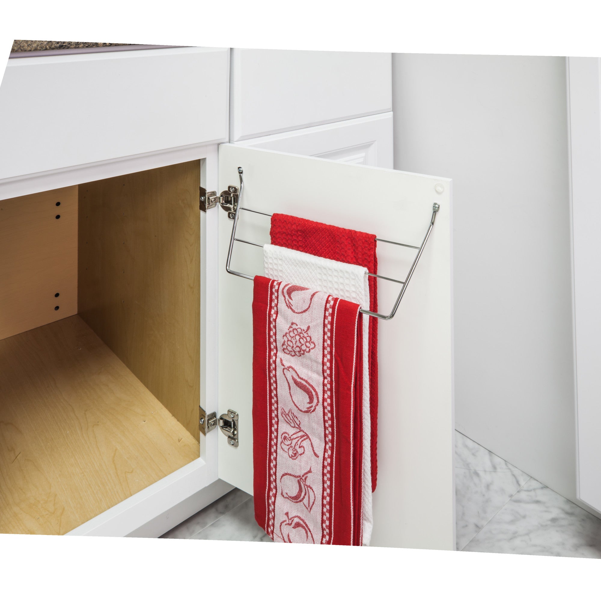 Door Mount 3-Tier Dishcloth Rack