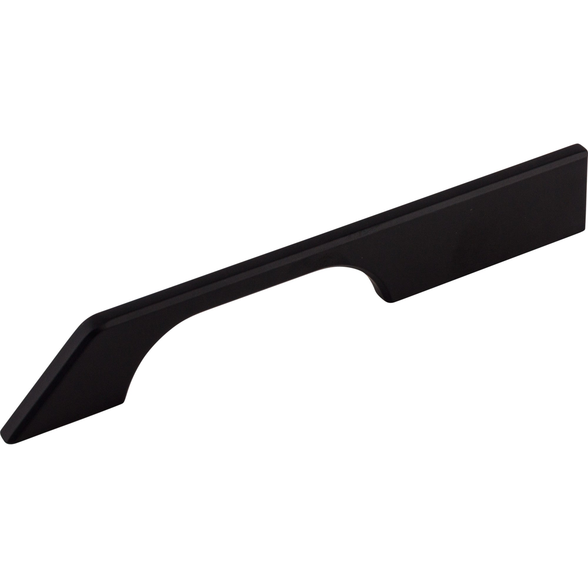 Tapered 7" Center to Center Bar Pull - Flat Black