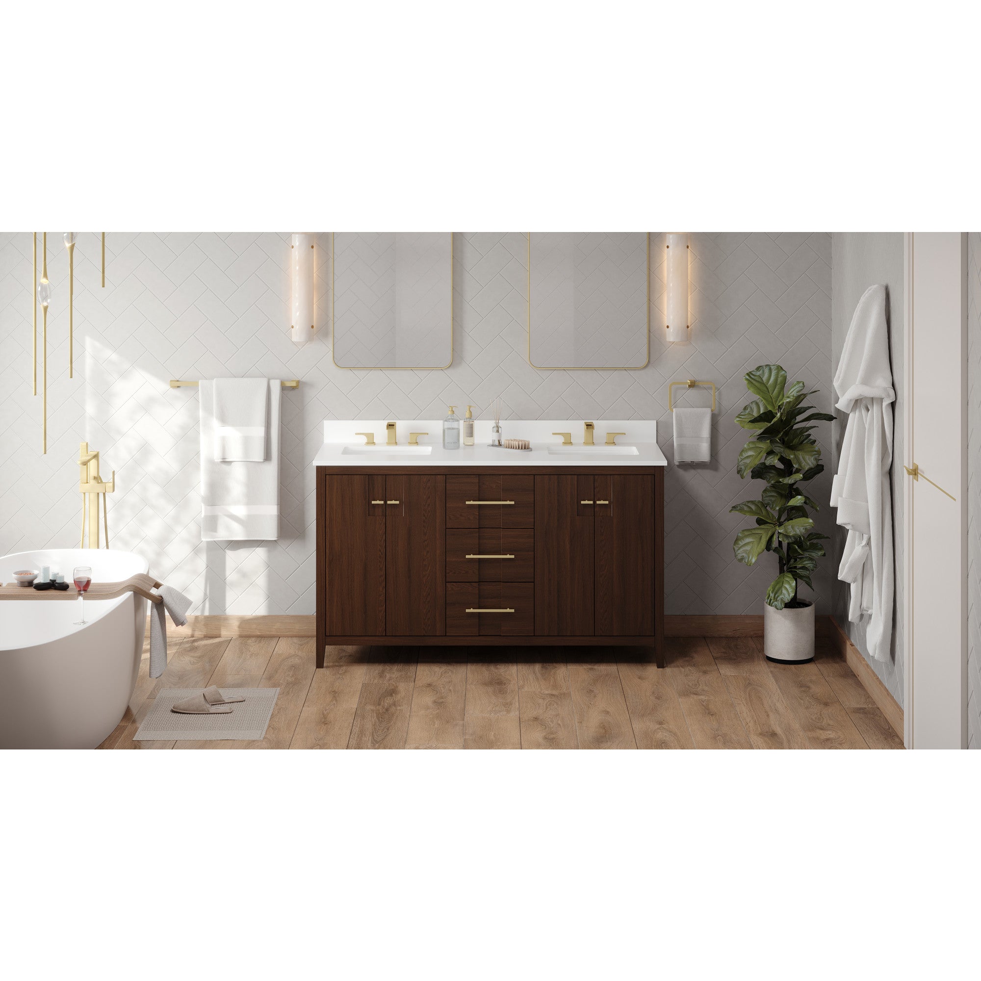 60" Katara Vanity – Double Bowl