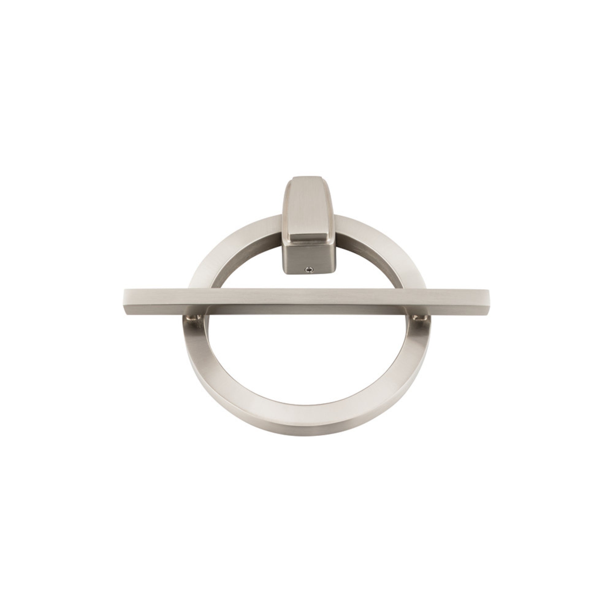 Modern Avalon Door Knocker - Brushed Nickel