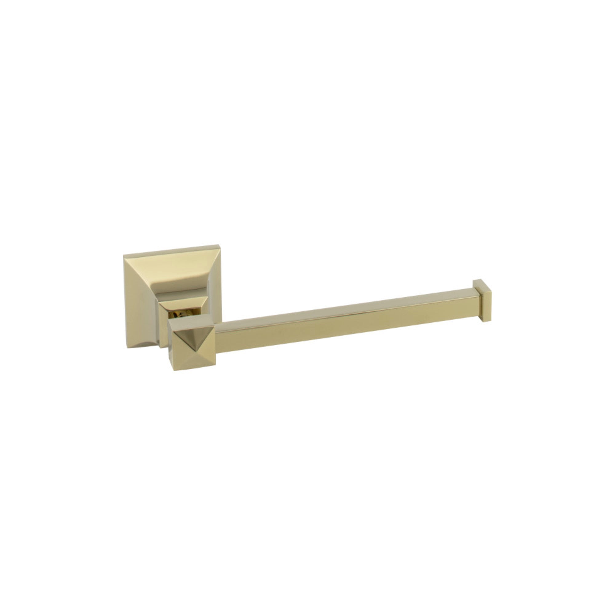 Gratitude  Wall Mounted Toilet Paper Holder - French Gold