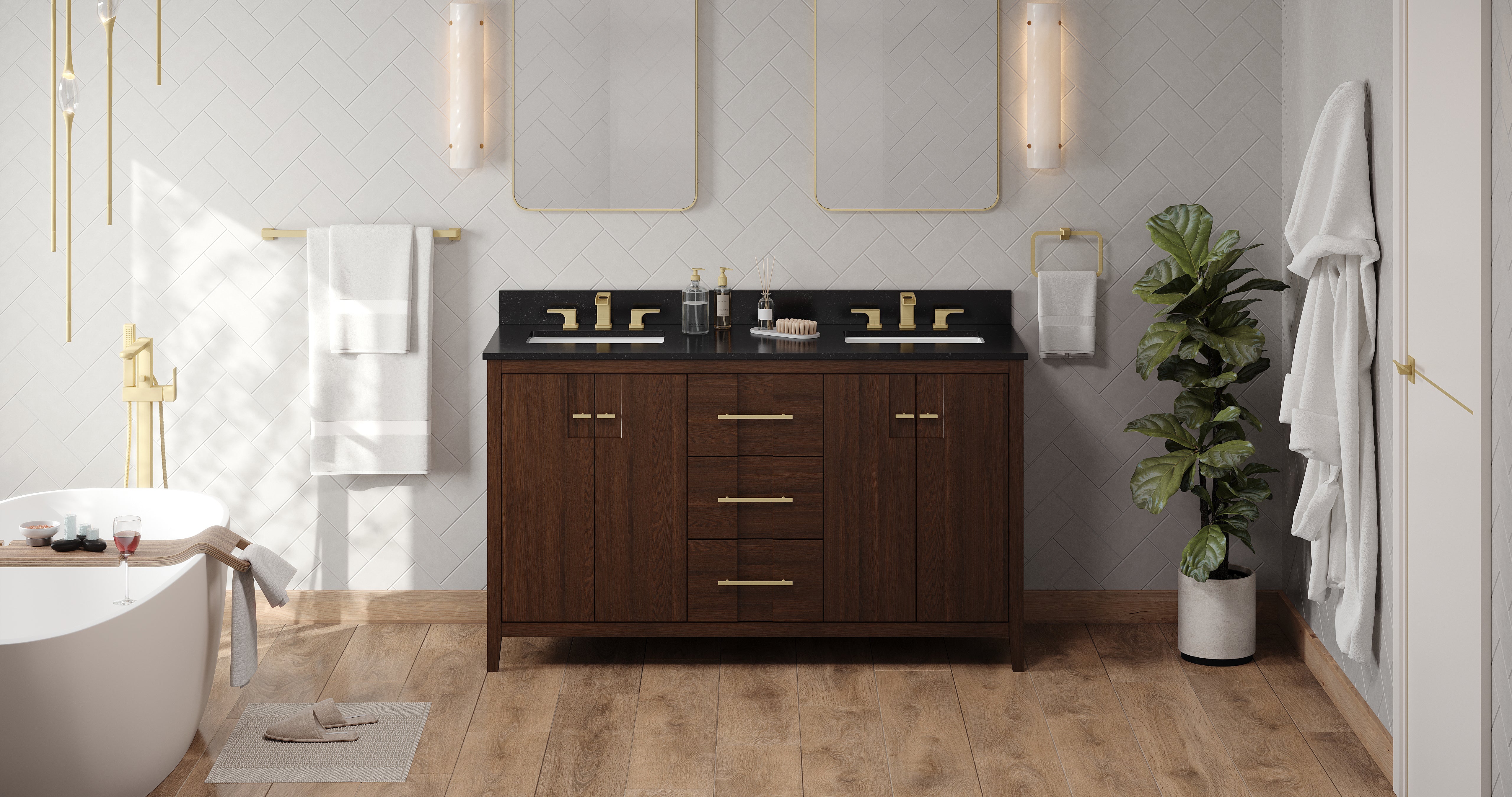 60" Katara Vanity – Double Bowl