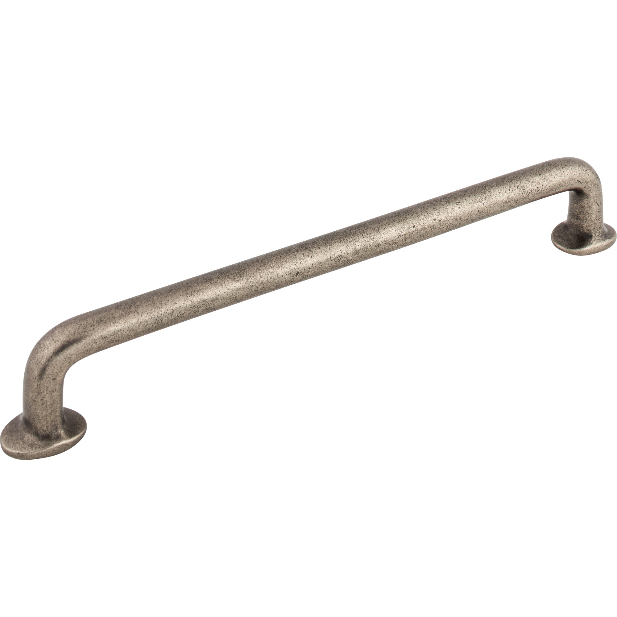 Aspen Rounded 12" Center to Center Appliance Pull - Silicon Bronze Light