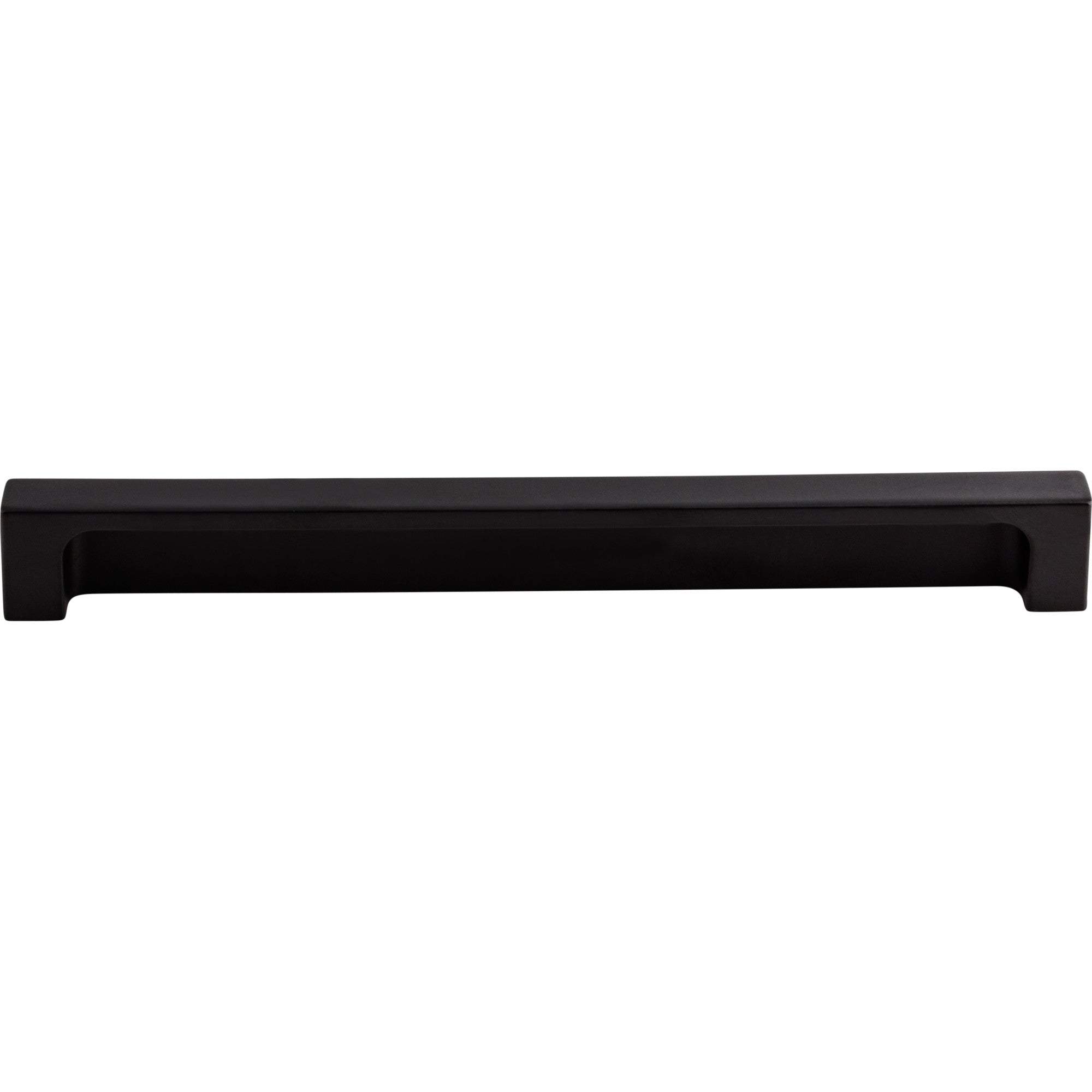 Modern Metro 8" Center to Center Finger Pull - Flat Black