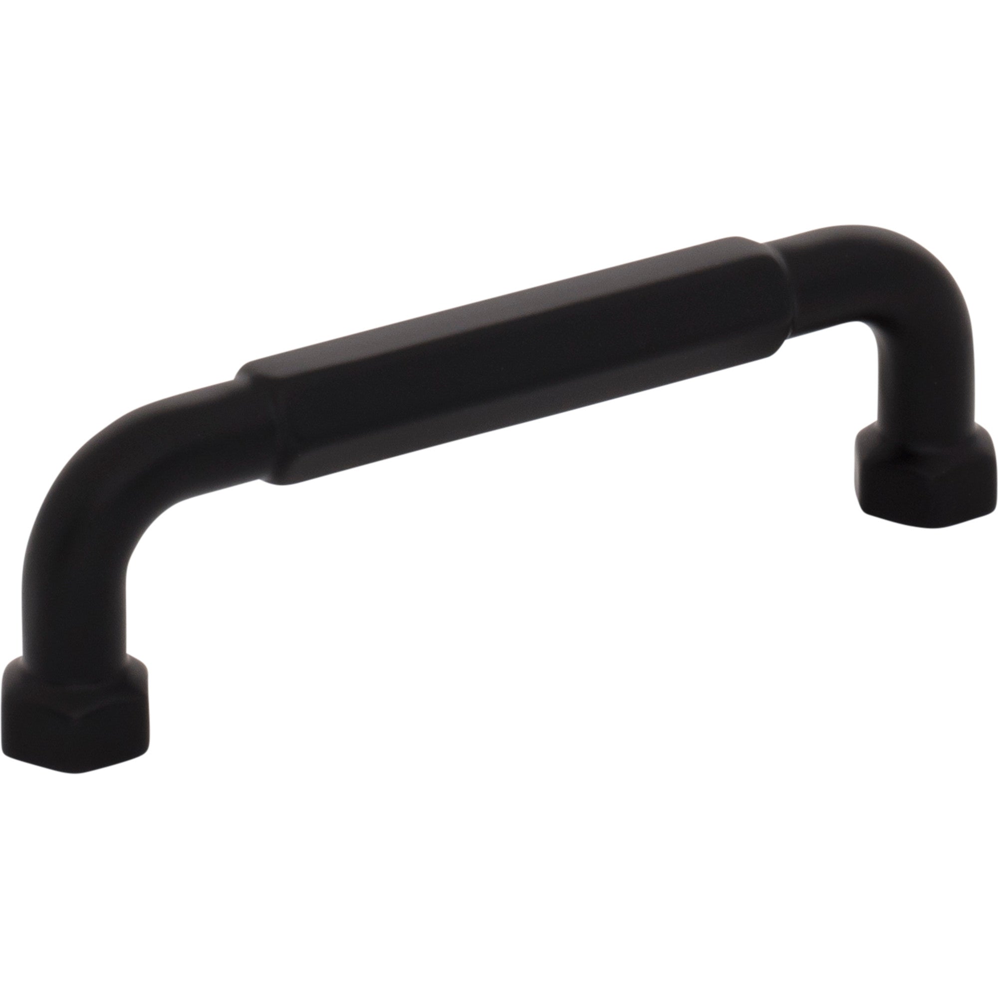 Dustin 3 3/4" Center to Center Bar Pull - Flat Black