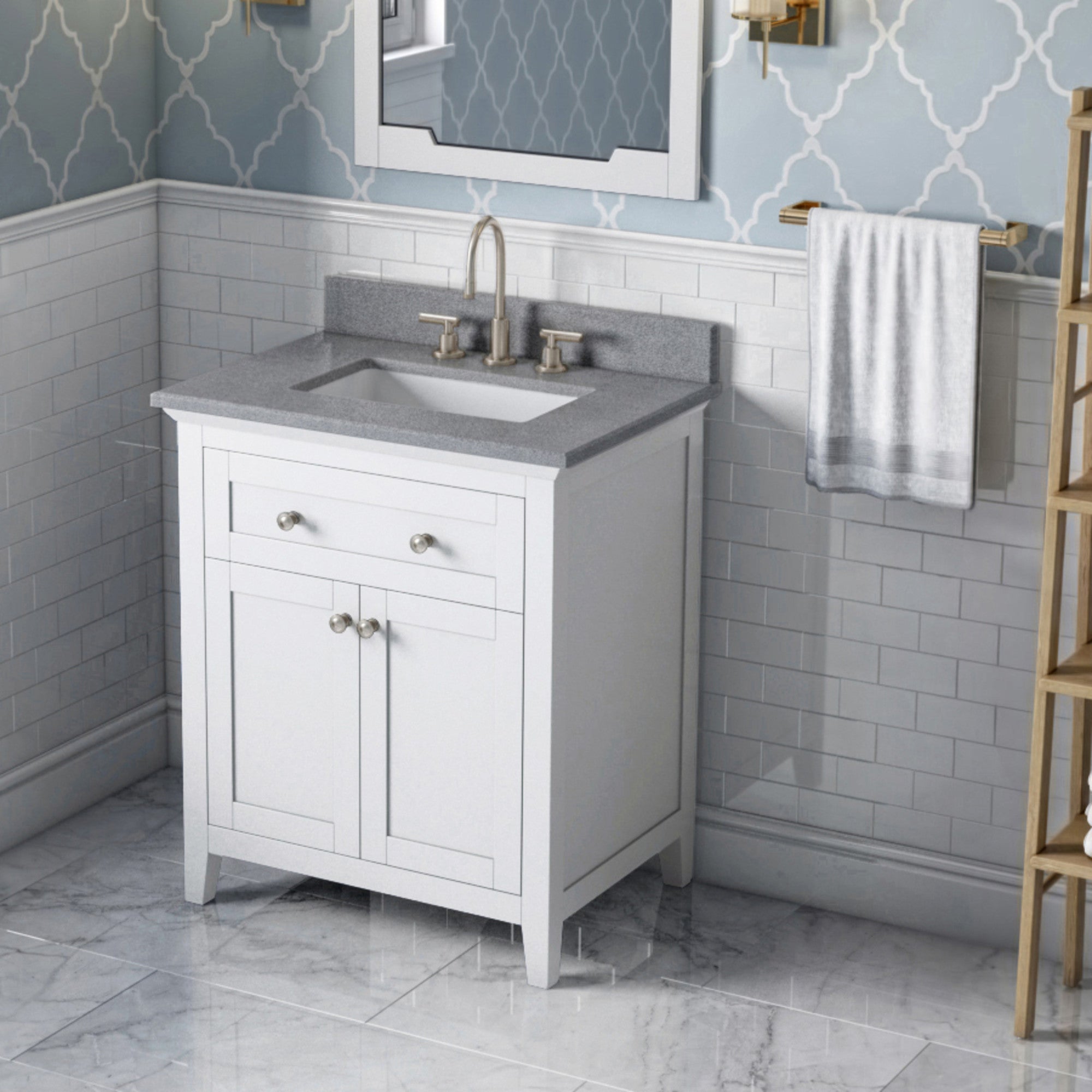 30" Chatham Vanity – White