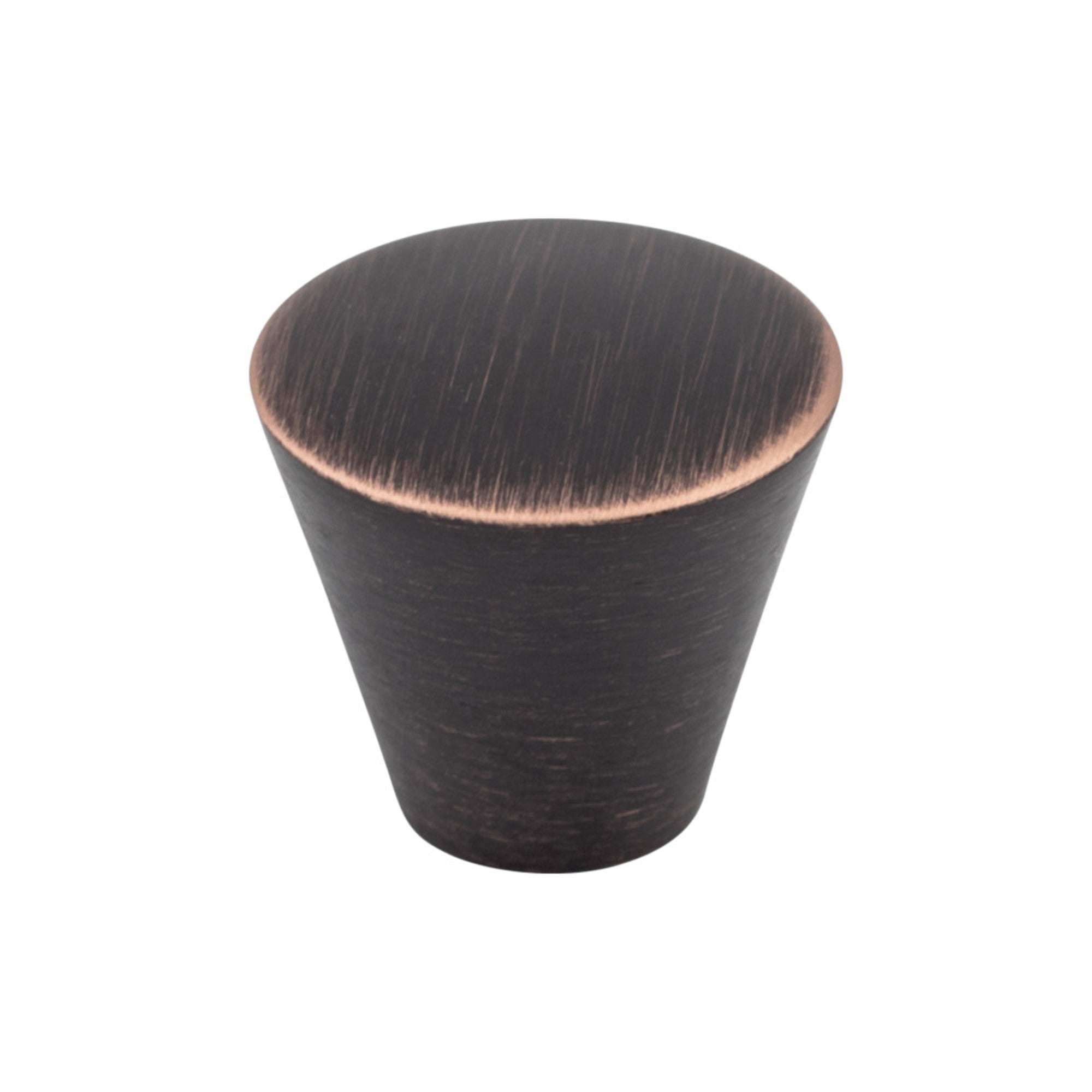 Cone 1 1/16" Diameter Round Knob - Tuscan Bronze