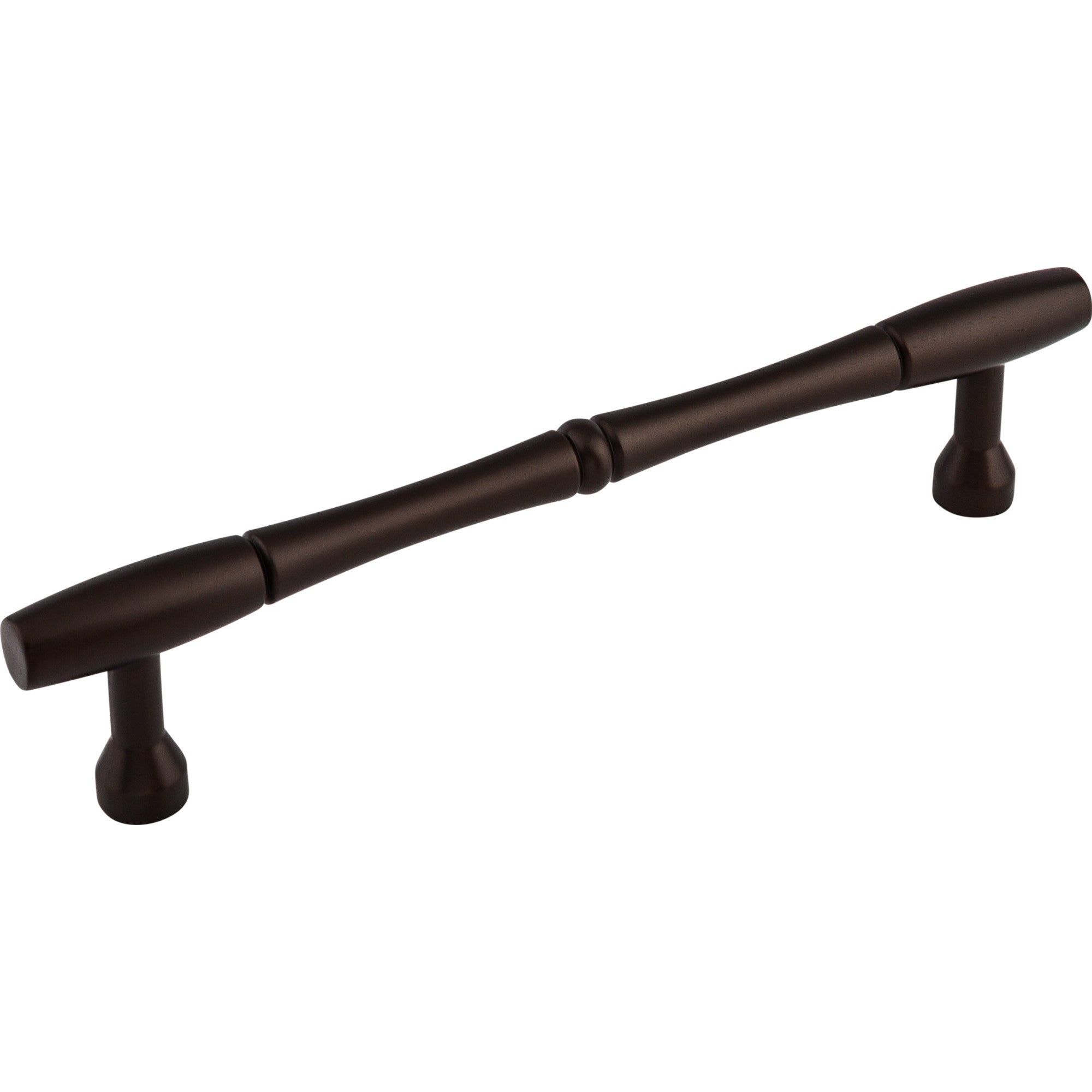 Nouveau Bamboo 7" Center to Center Bar Pull - Oil Rubbed Bronze