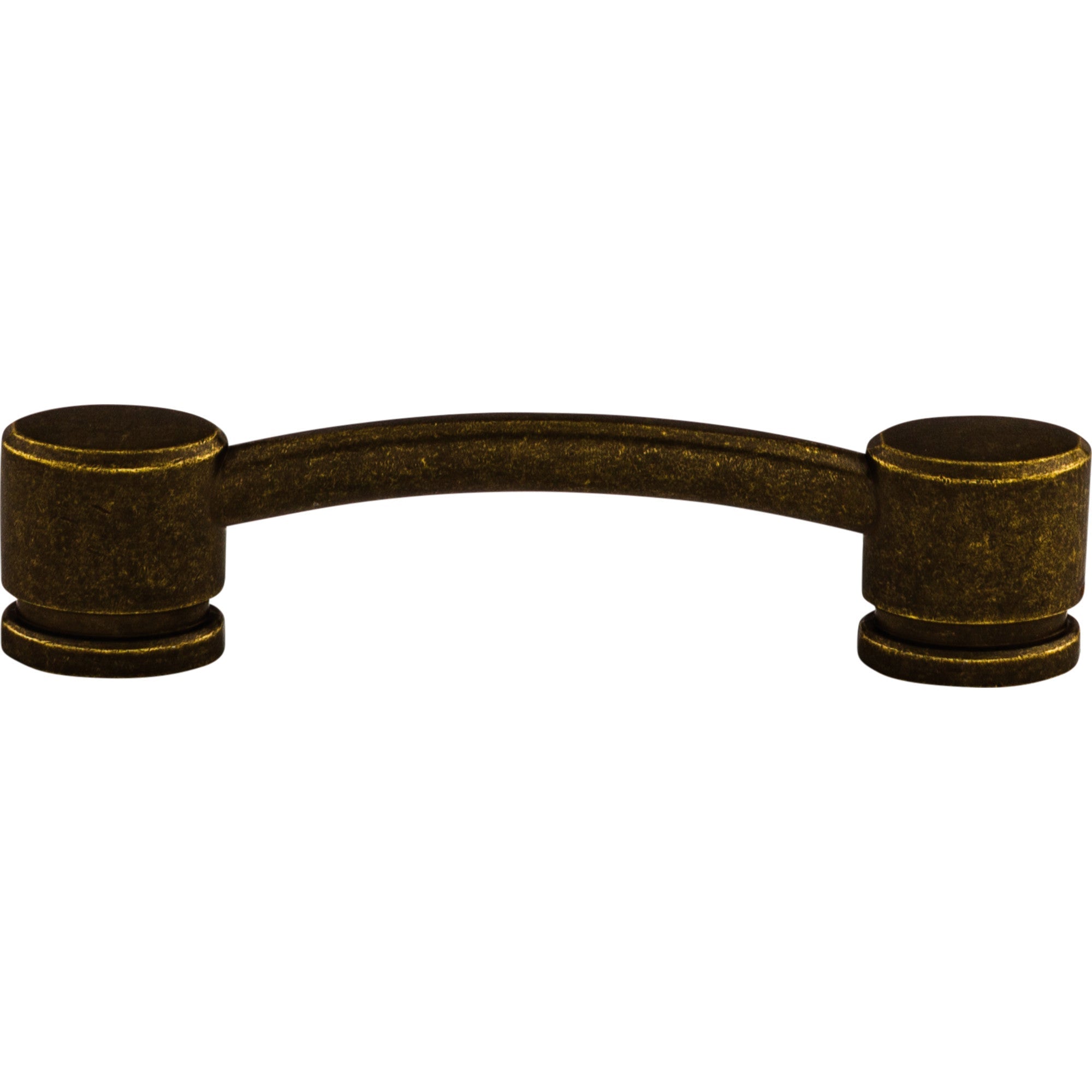 Oval Thin Bar Pull - German Bronze