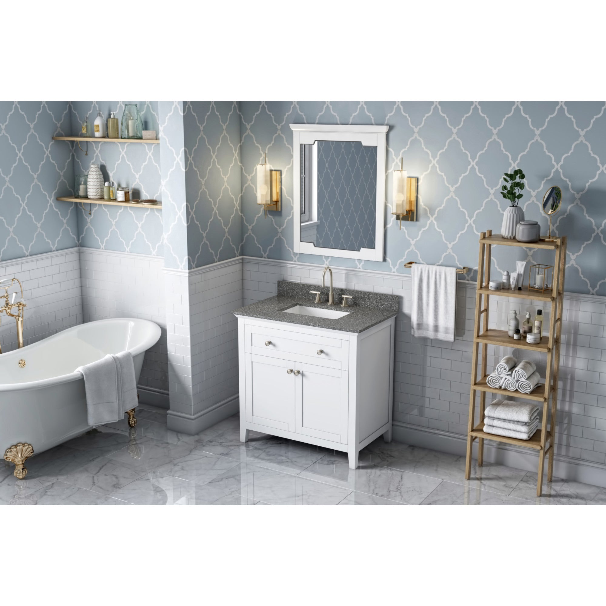 36" Chatham Vanity – White