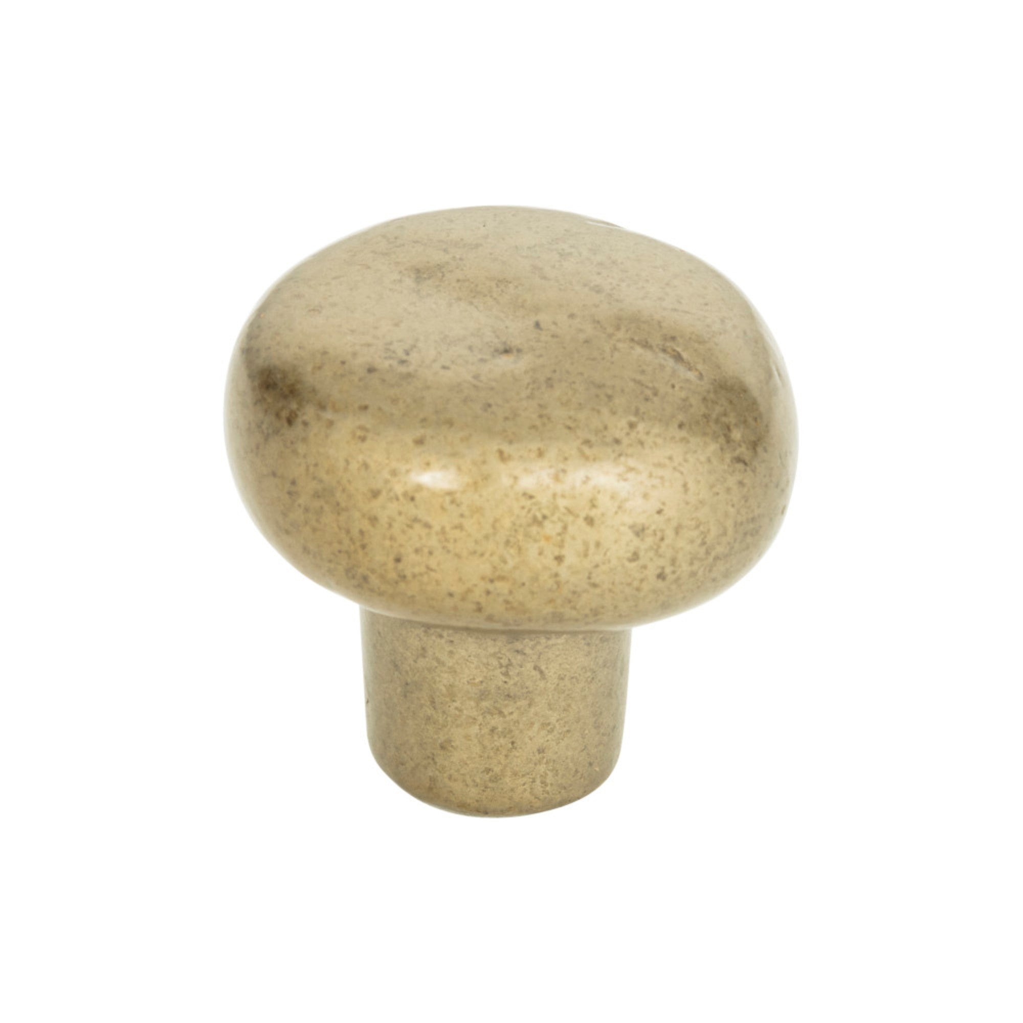 Distressed Round Knob - Champagne