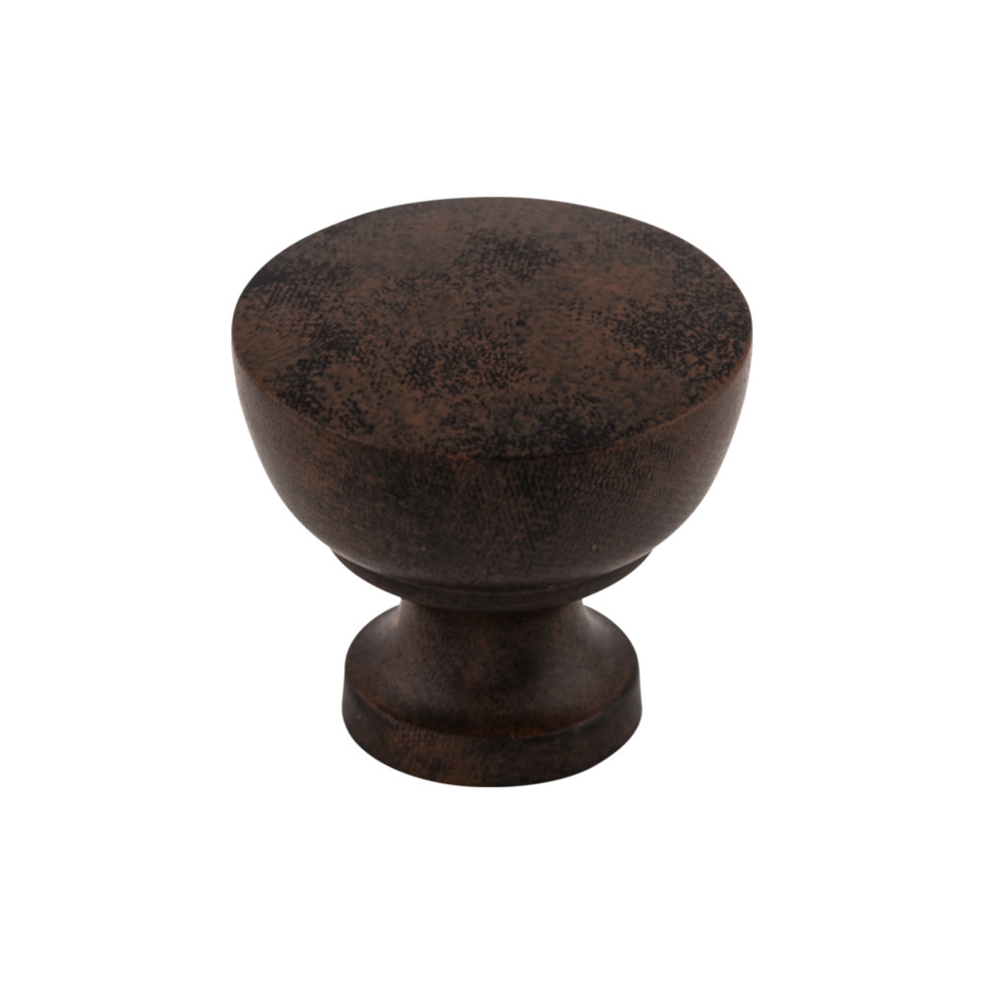 Bergen 1 1/4" Diameter Round Knob - Patina Rouge