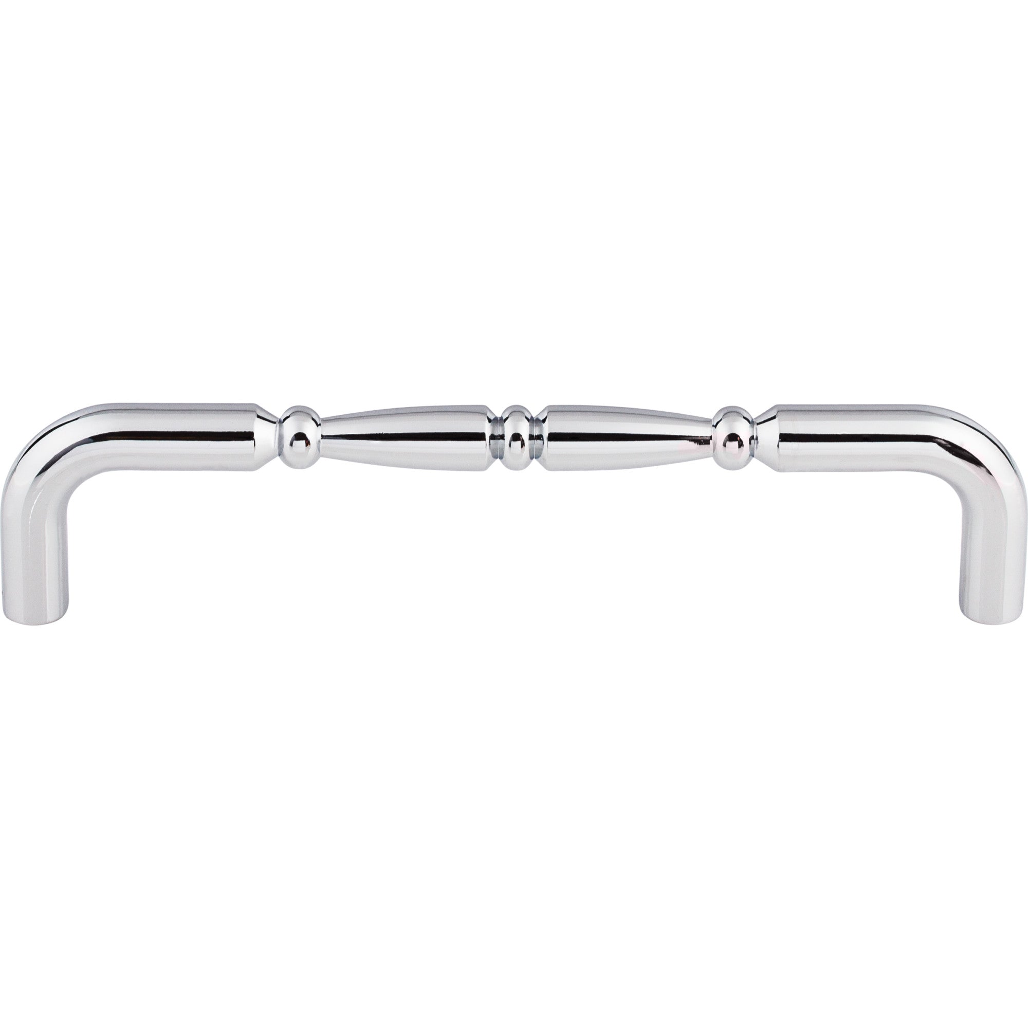 Nouveau Ring Bar Pull - Polished Chrome