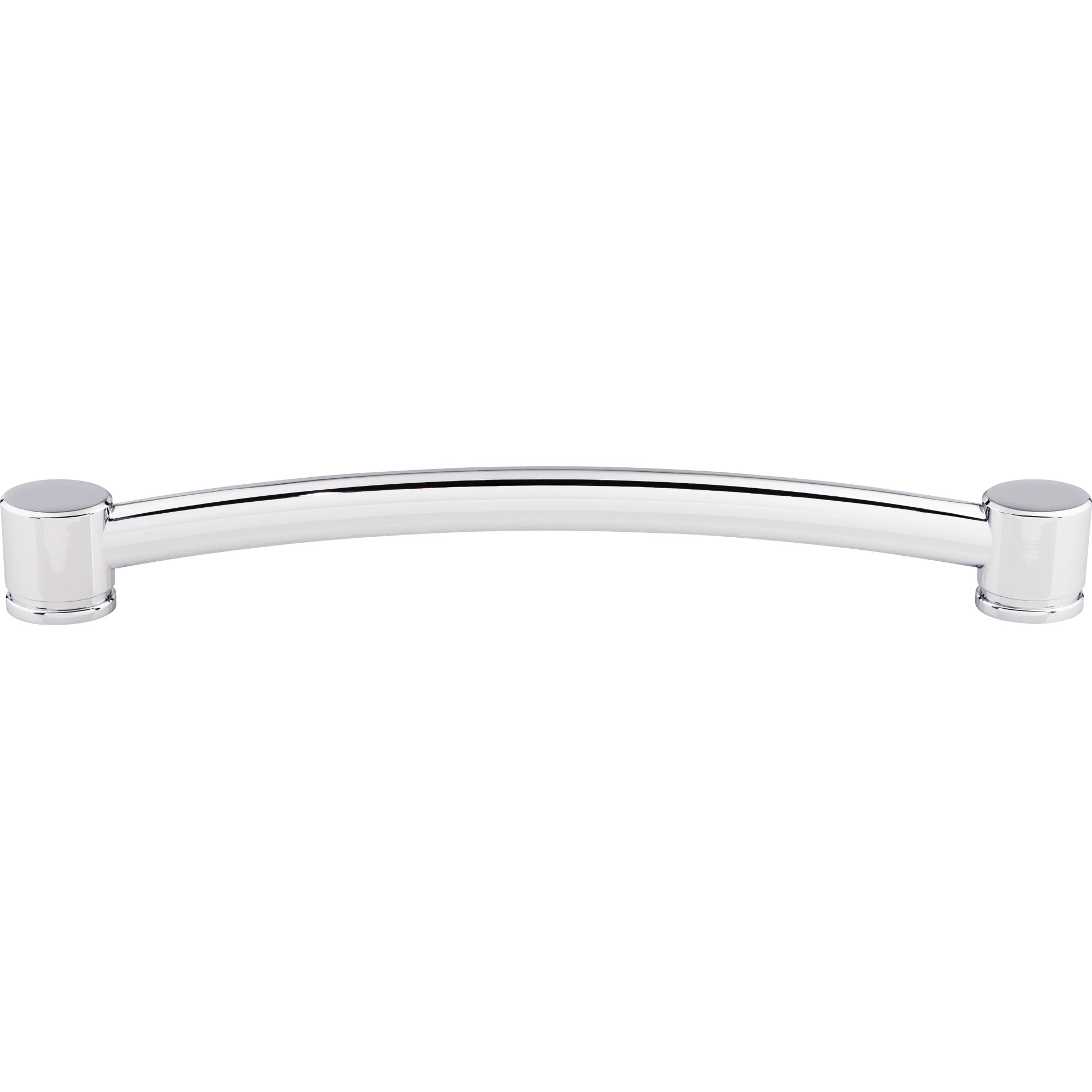 Oval Thin 12" Center to Center Appliance Pull - Polished Chrome