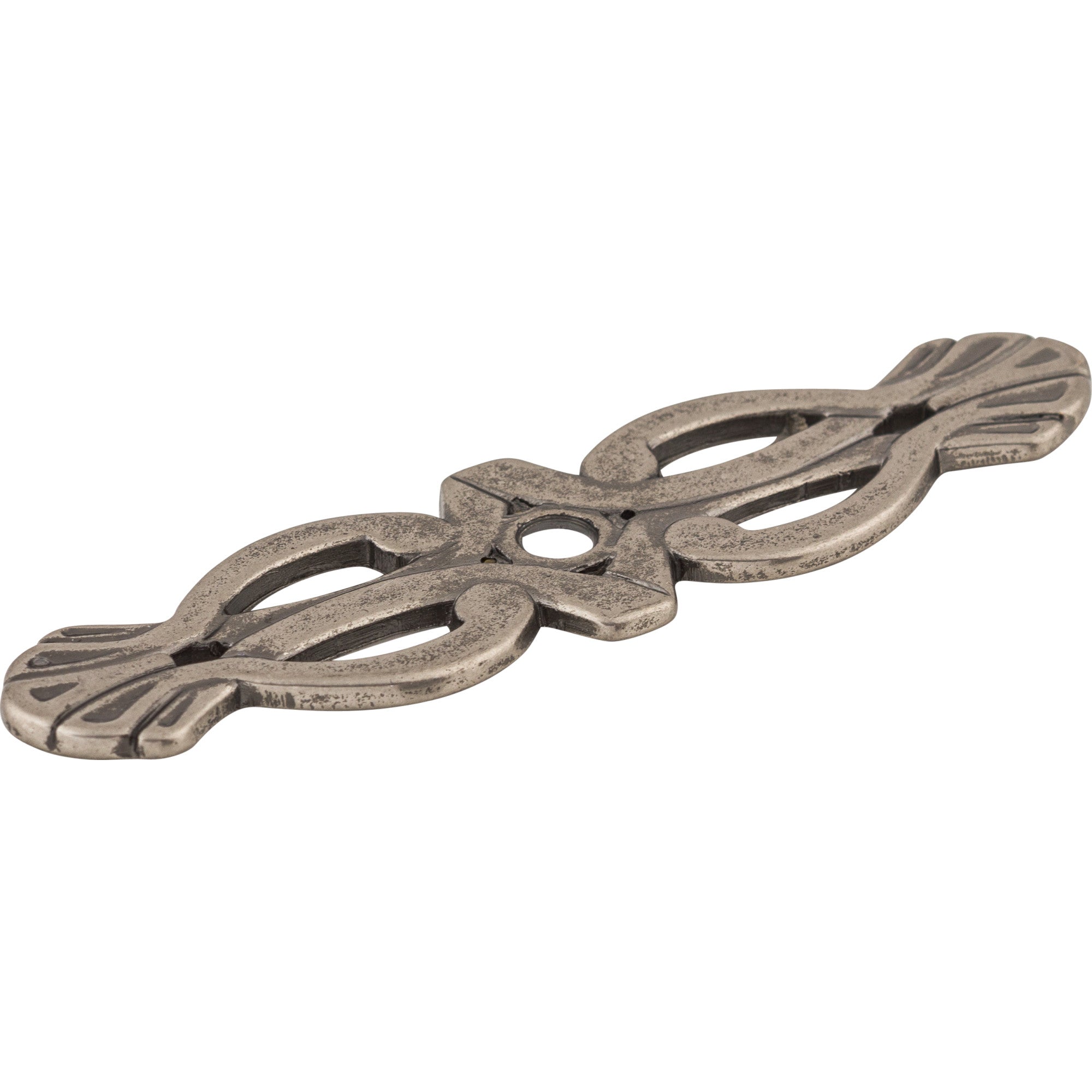 Newton Knob Backplate - Pewter Antique