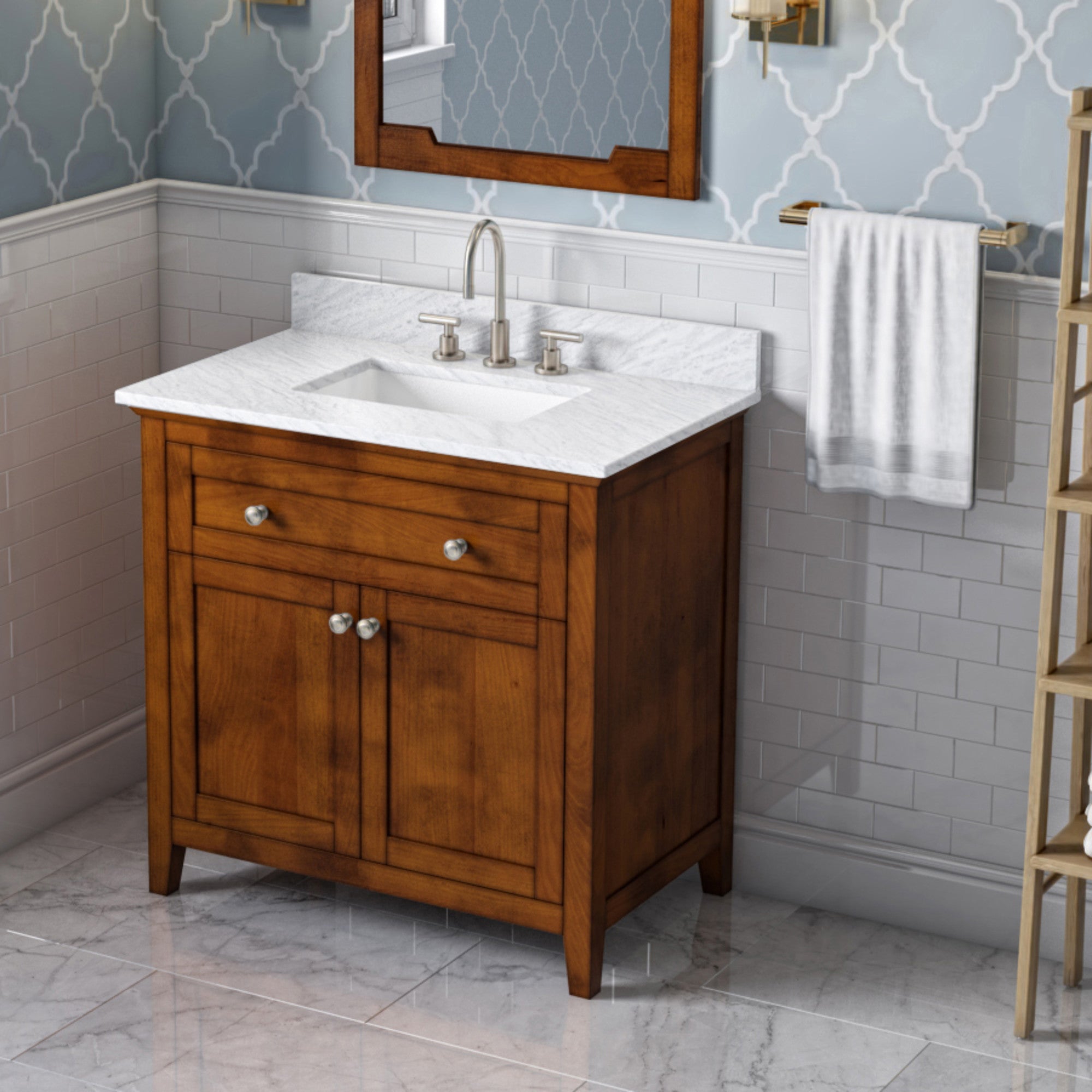 36" Chatham Vanity – Chocolate