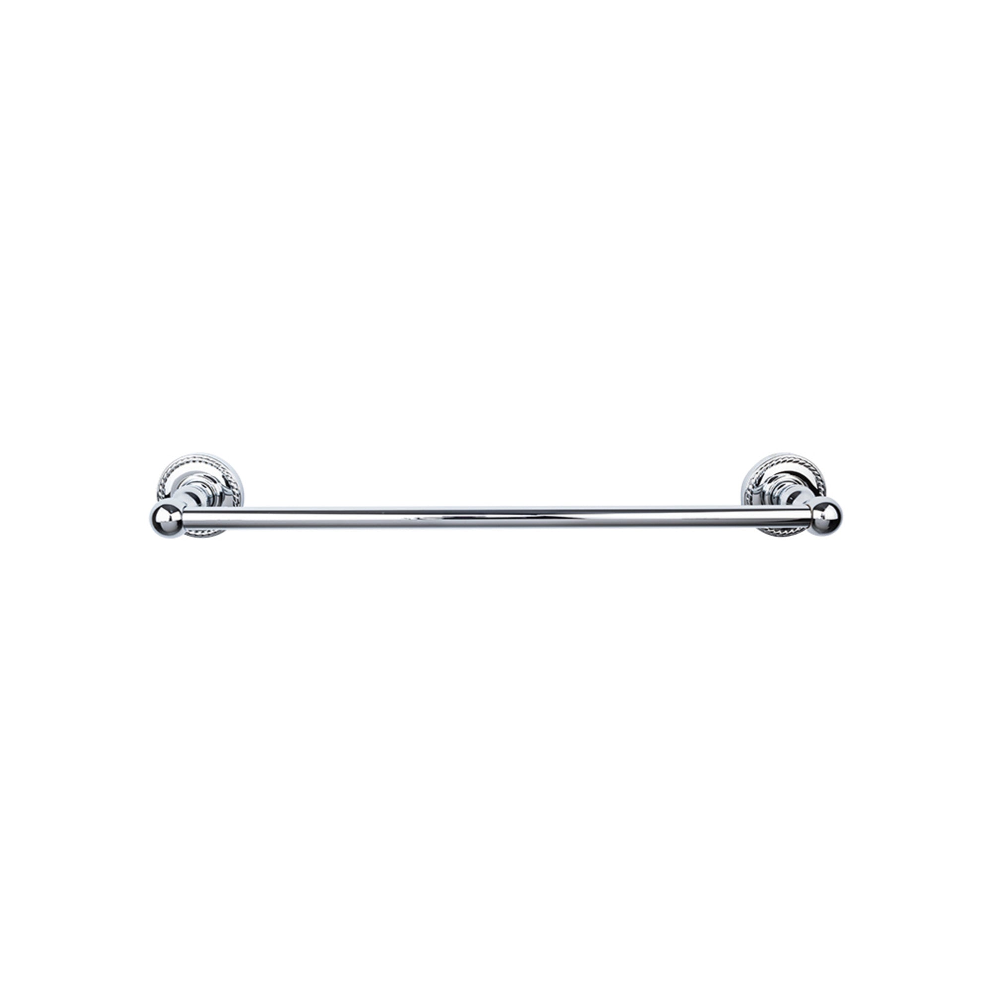 TOP BATH (R) Edwardian Bath Single 32 1/2" Wall Mounted  Towel Bar - Polished Chrome