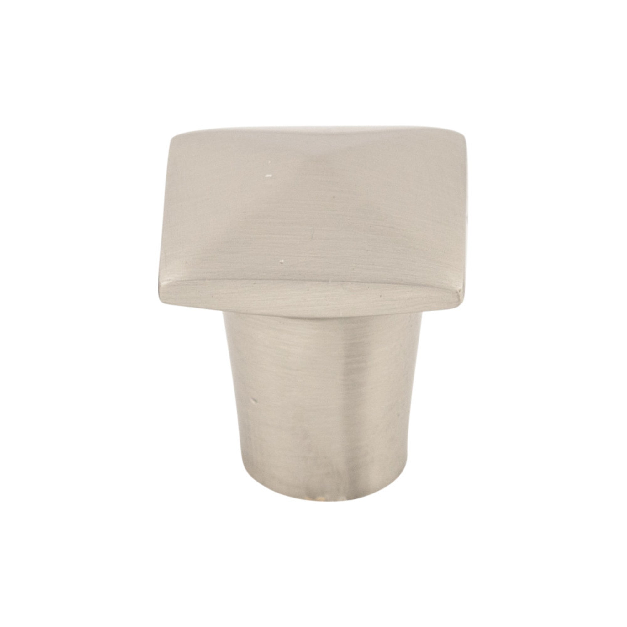 Aspen II Square Knob - Brushed Satin Nickel