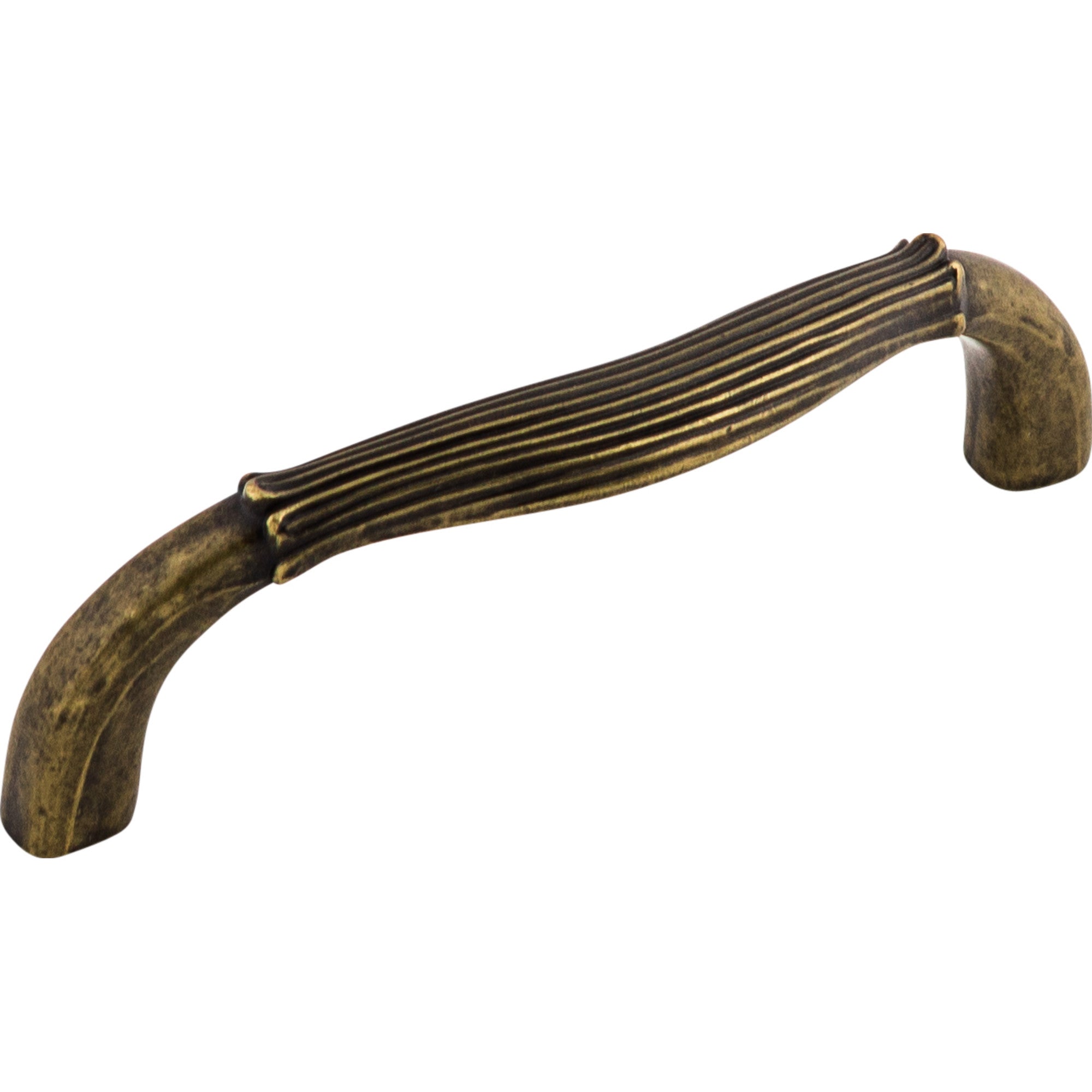 Bow 3 3/4" Center to Center Bar Pull - German Bronze