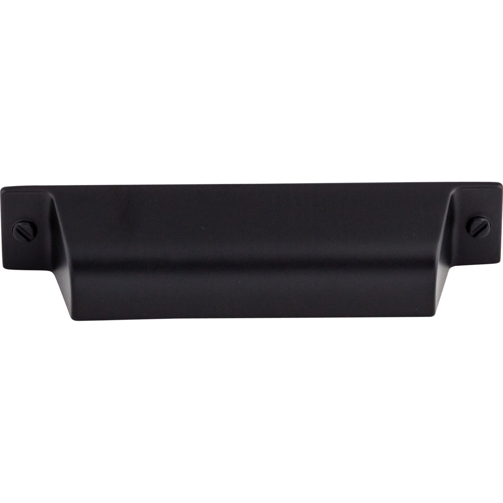 Channing 3 3/4" Center to Center Cup/Bin Pull - Flat Black
