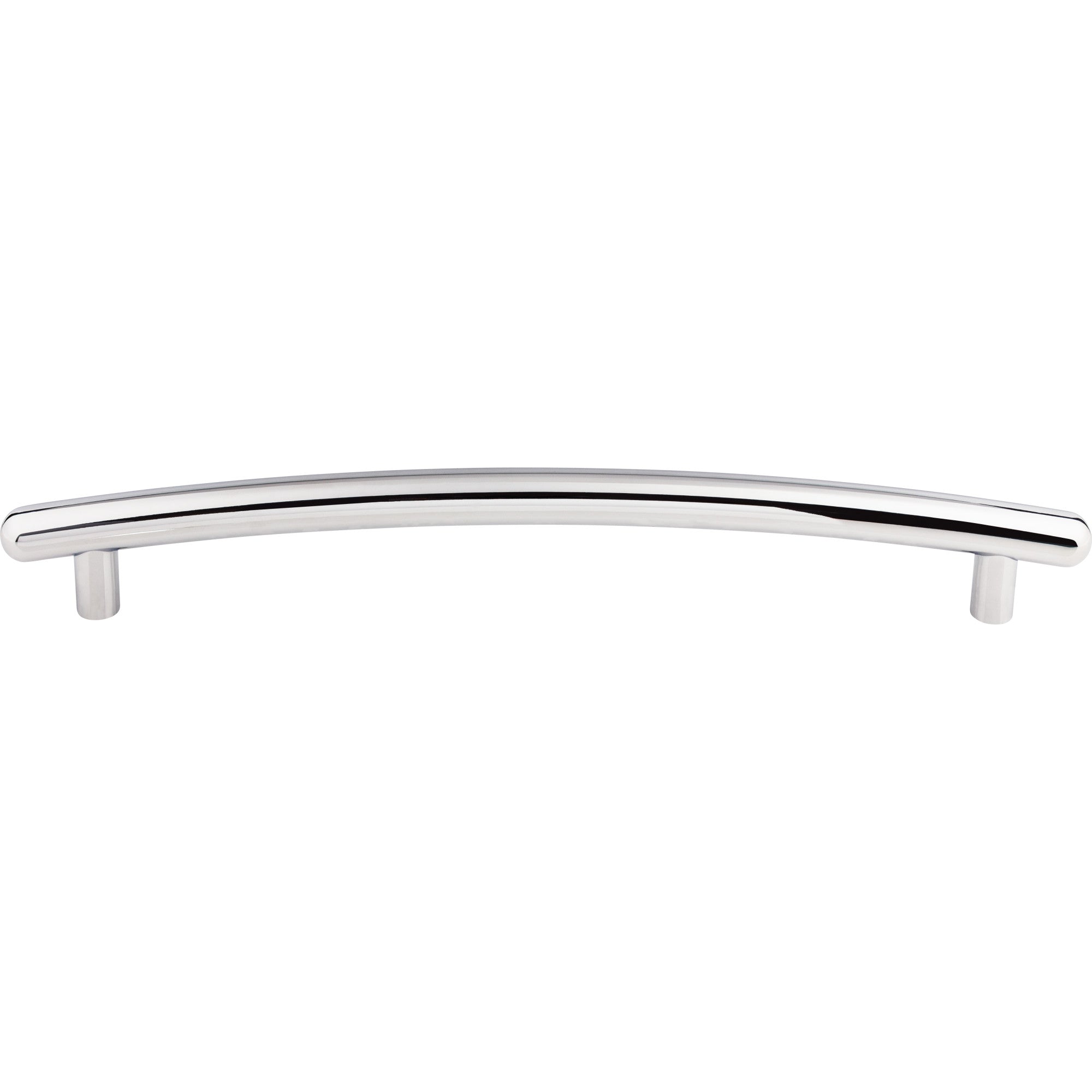 Curved 12" Center to Center Appliance Pull - Polished Chrome