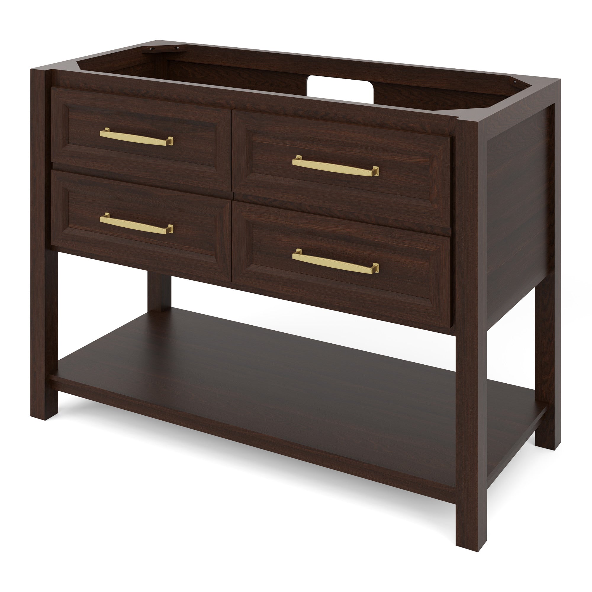 48" Kipling Vanity – Dark Walnut