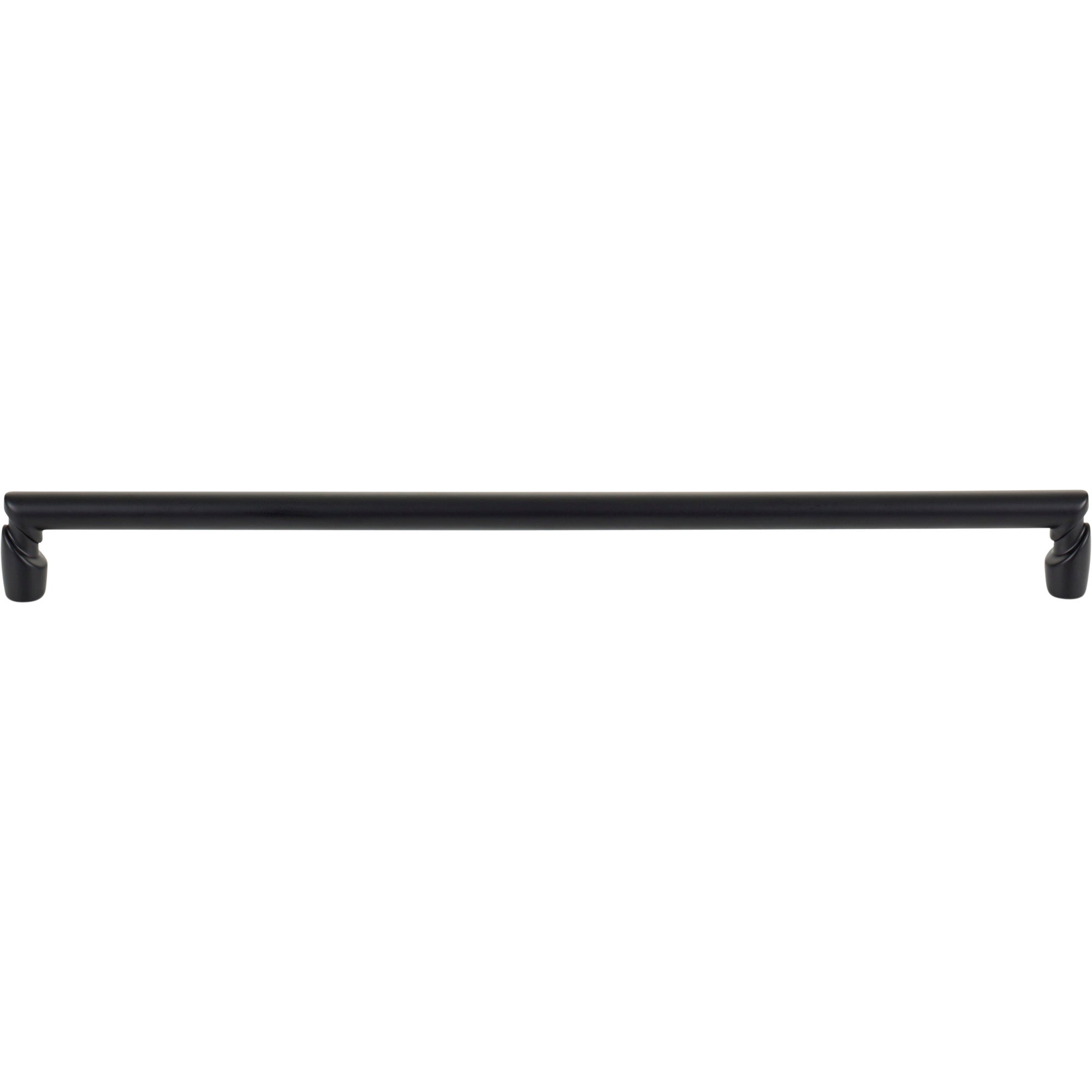 Florham 12" Center to Center Bar Pull - Flat Black
