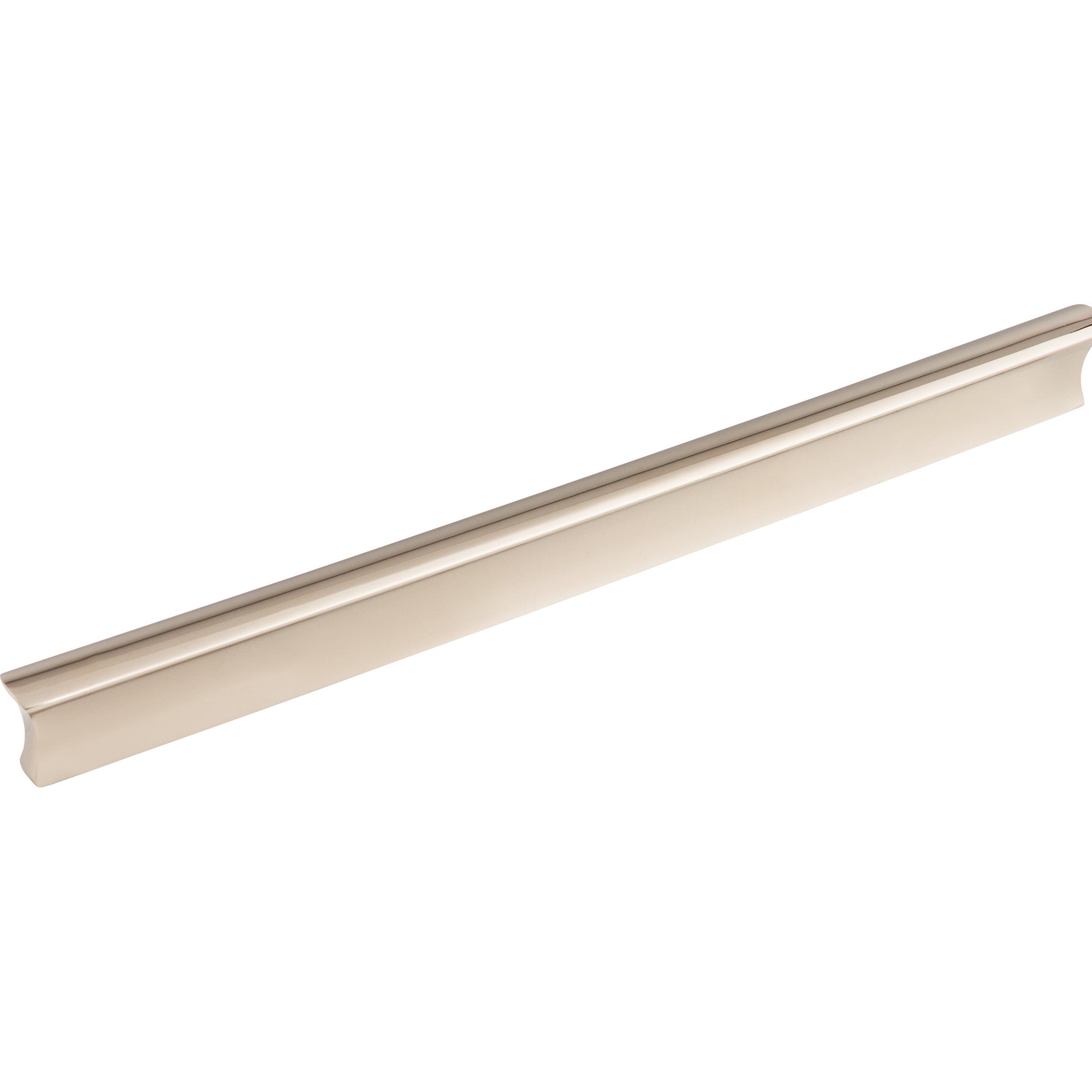 Glacier 9 15/16" Center to Center Finger Pull - Polished Nickel