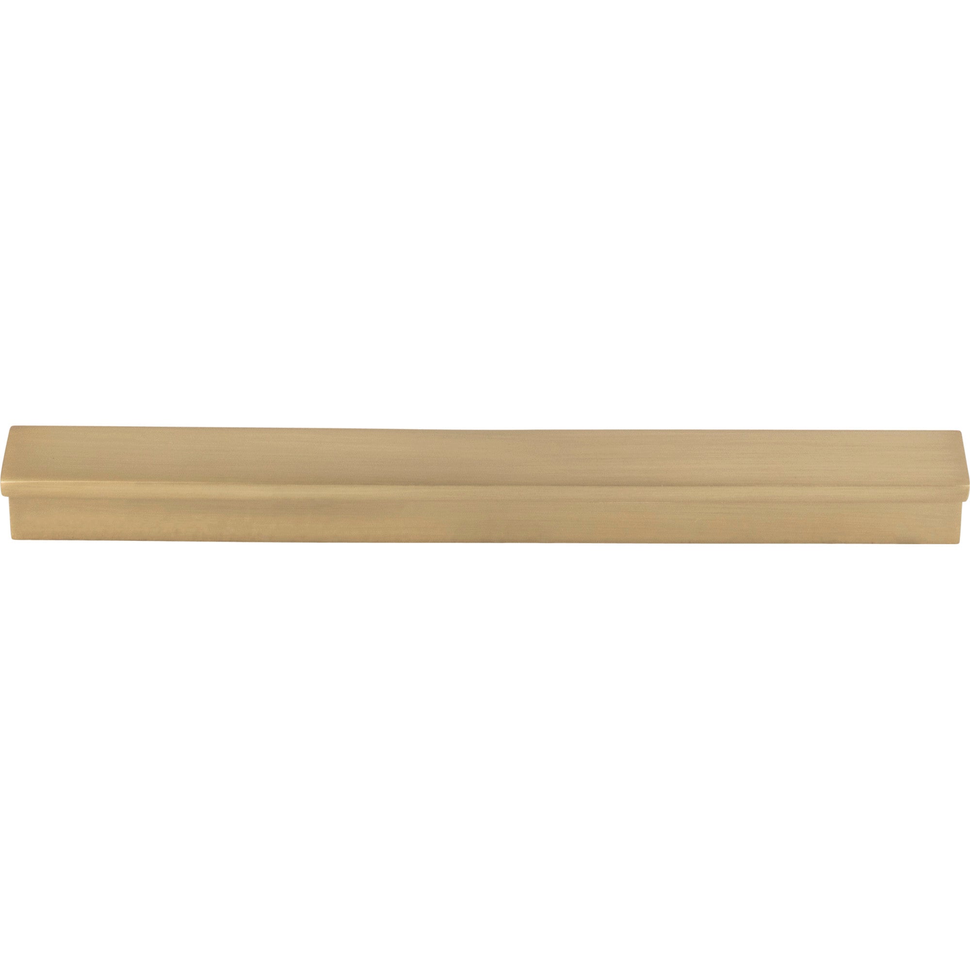 Minetta 6 5/16" Center to Center Finger Pull - Honey Bronze