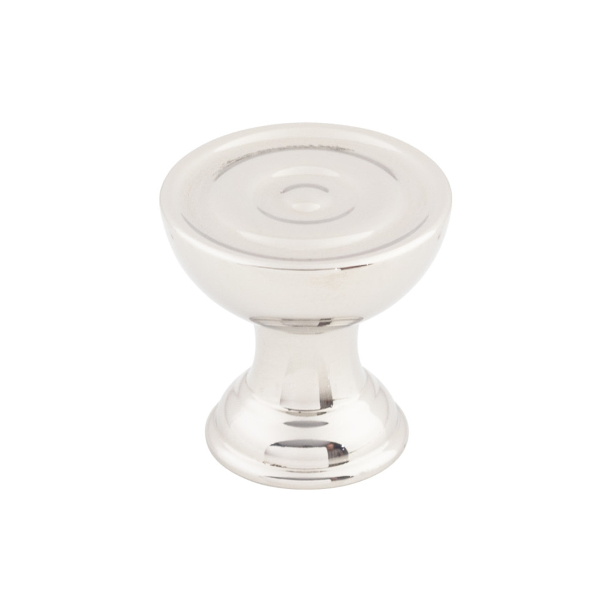 Rook Round Knob - Polished Stainless Steel