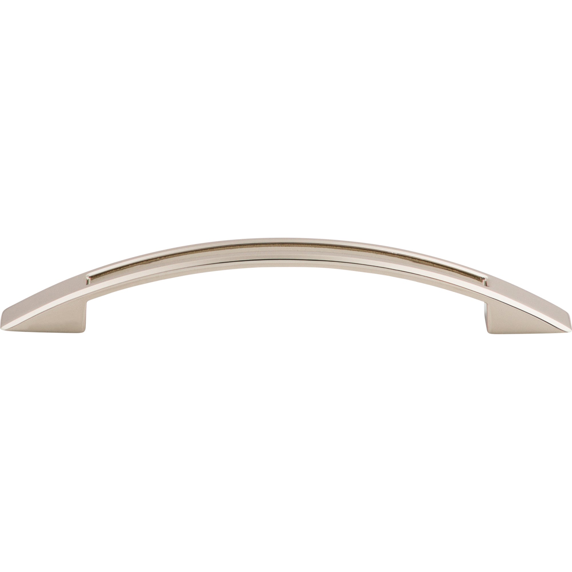 Tango Cut Out Bar Pull - Polished Nickel