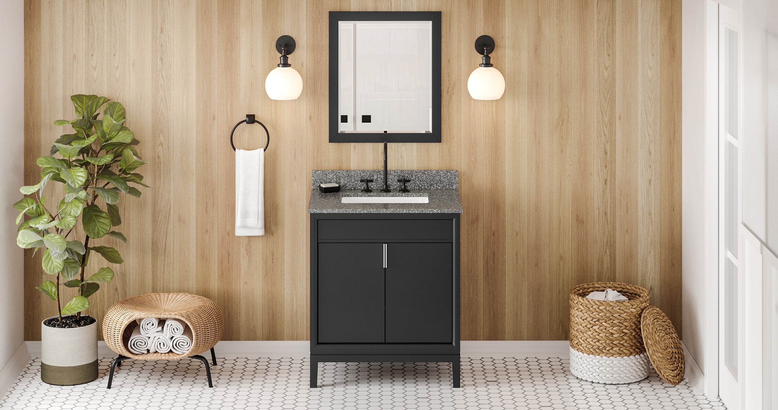 30" Theodora Vanity – Black