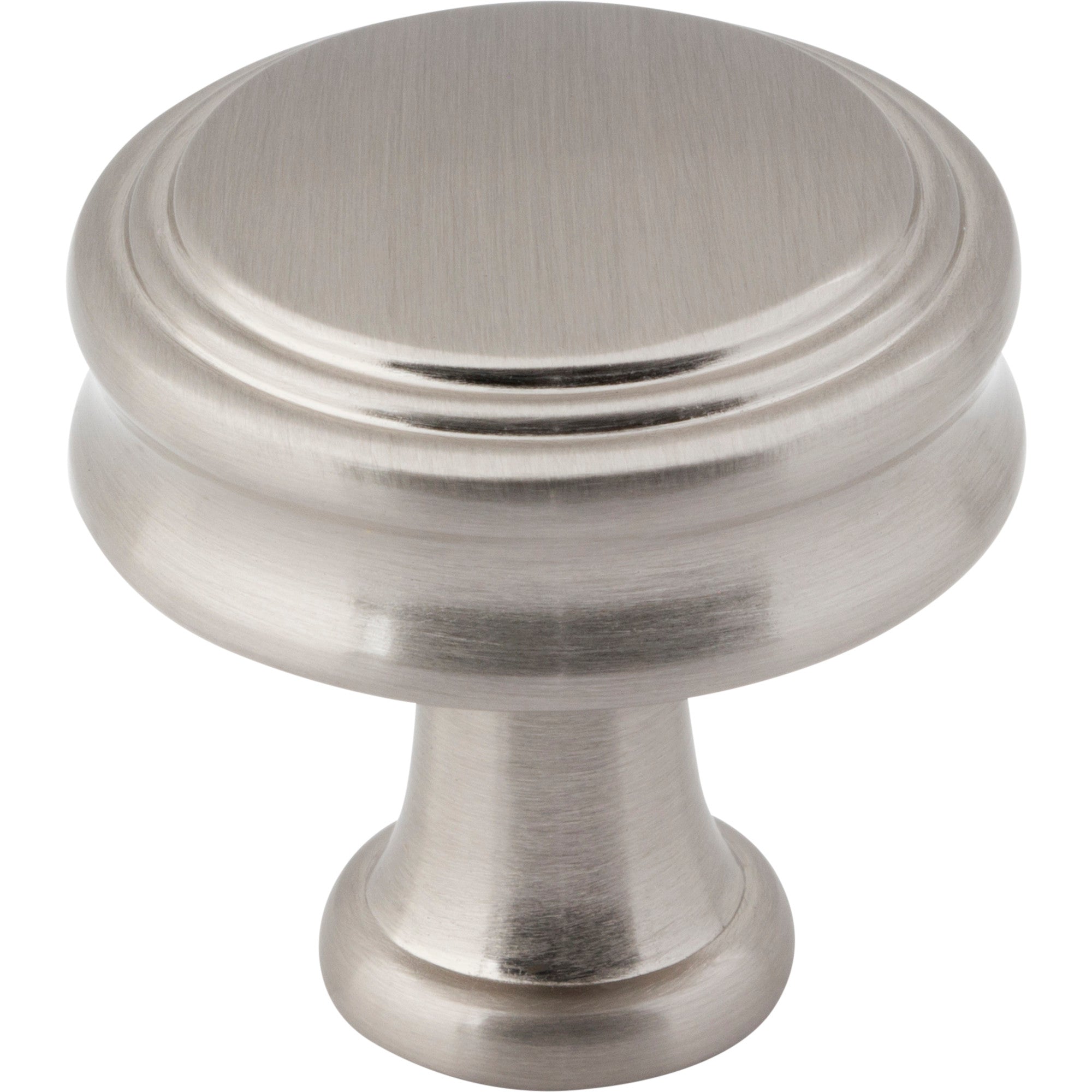 Coddington 1 1/4" Length Round Knob - Brushed Satin Nickel