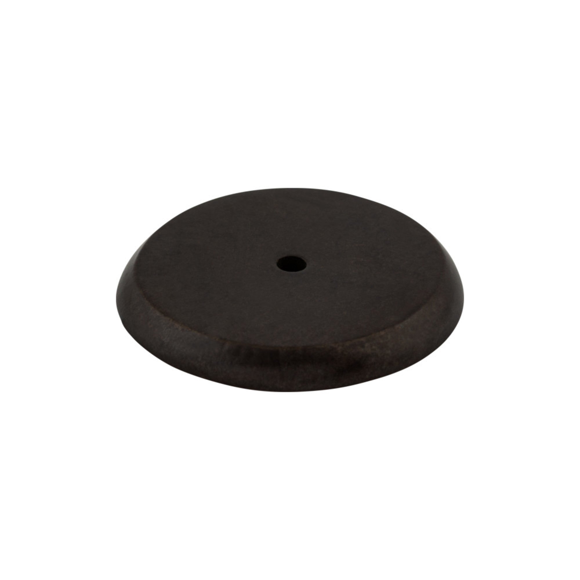 Aspen Round Knob Backplate - Medium Bronze