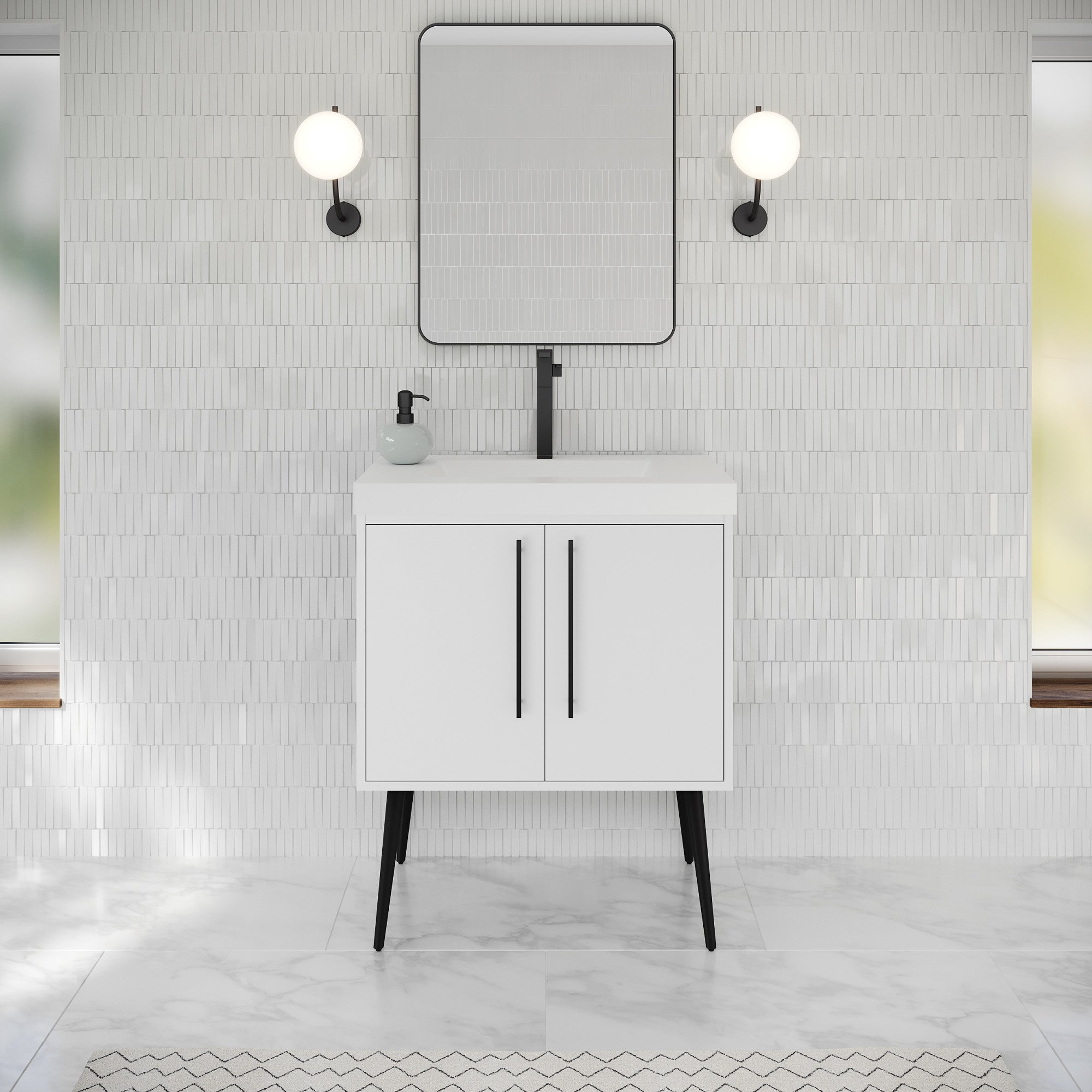 30" Tempest Vanity – White