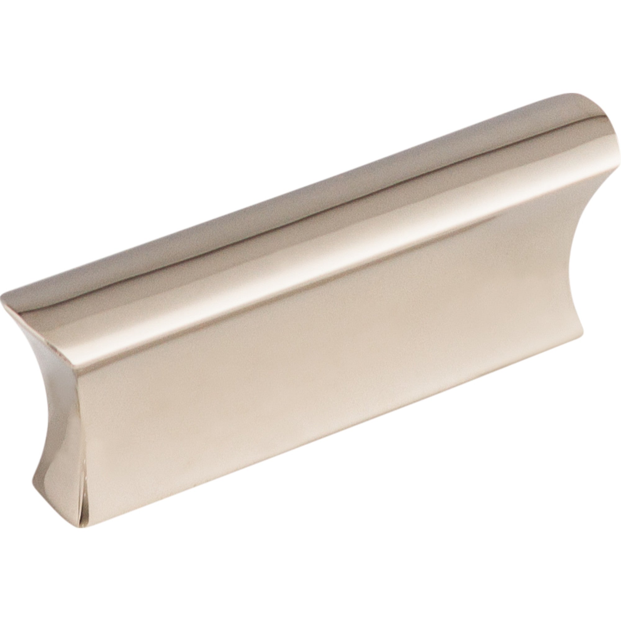 Glacier 2" Center to Center Finger Pull - Polished Nickel