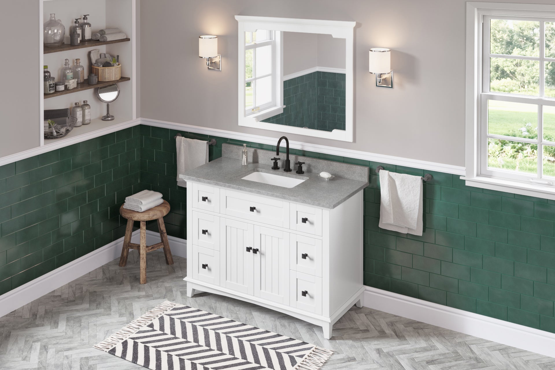 48" Savino Vanity – White
