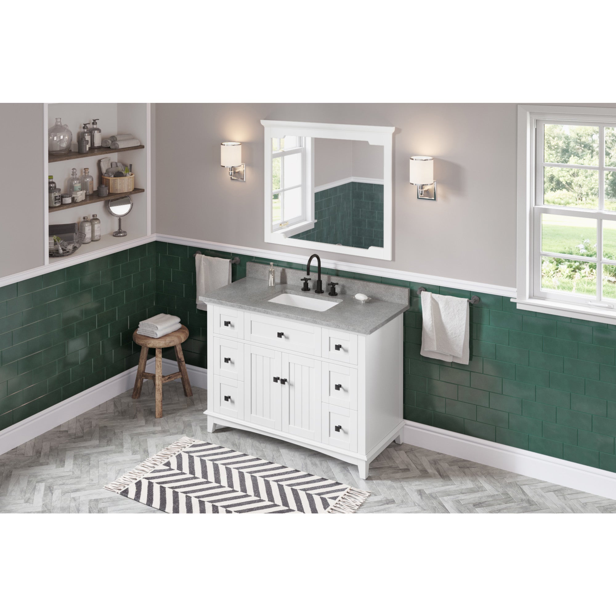 48" Savino Vanity – White