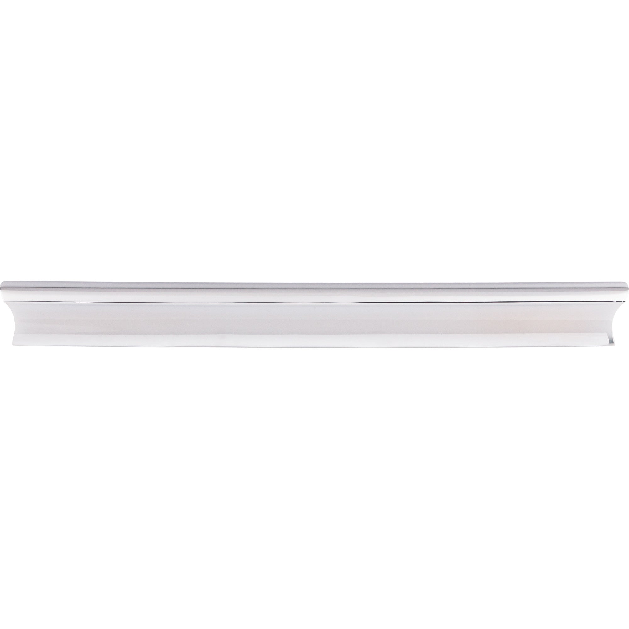 Glacier 8" Center to Center Finger Pull - Polished Chrome
