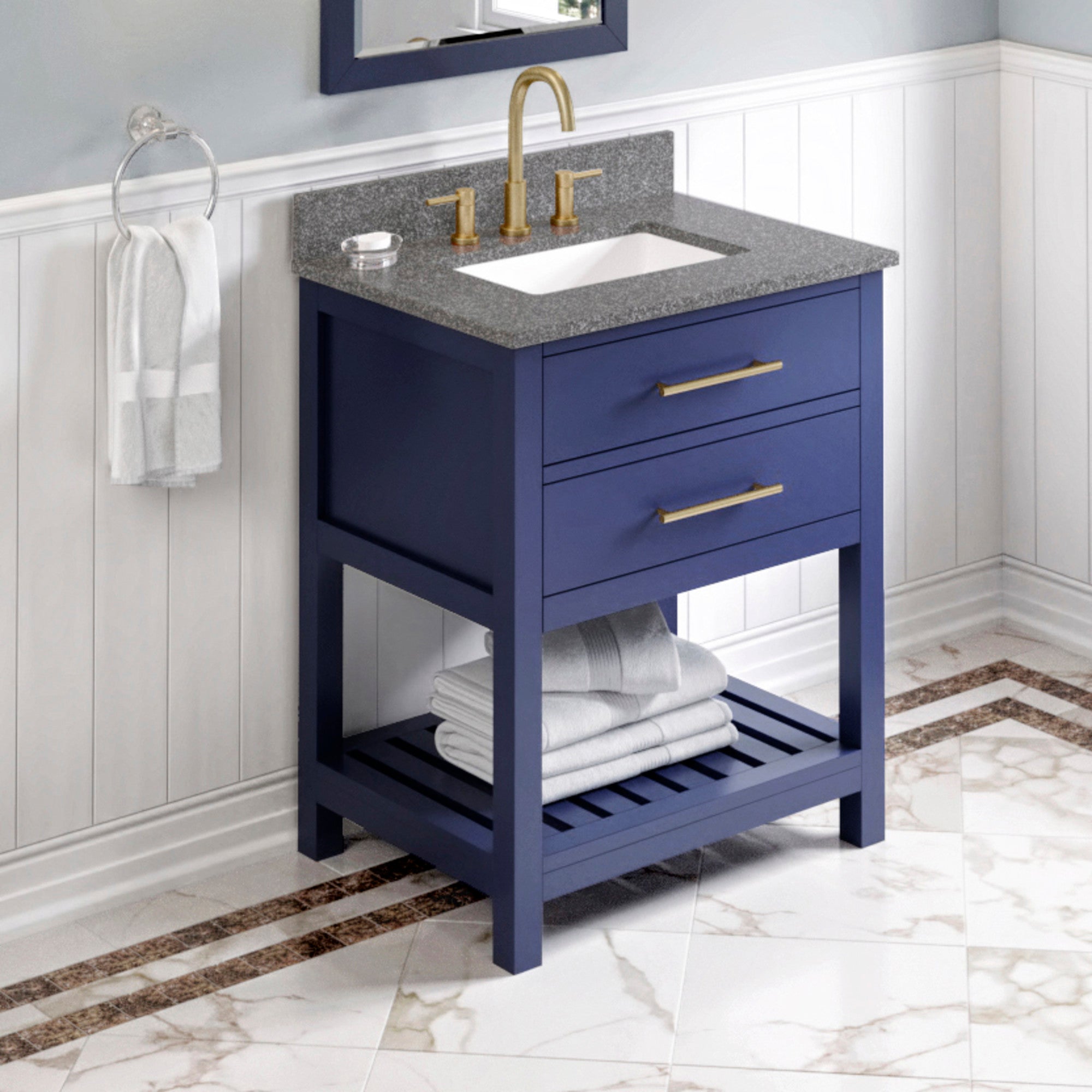 30" Wavecrest Vanity – Hale Blue